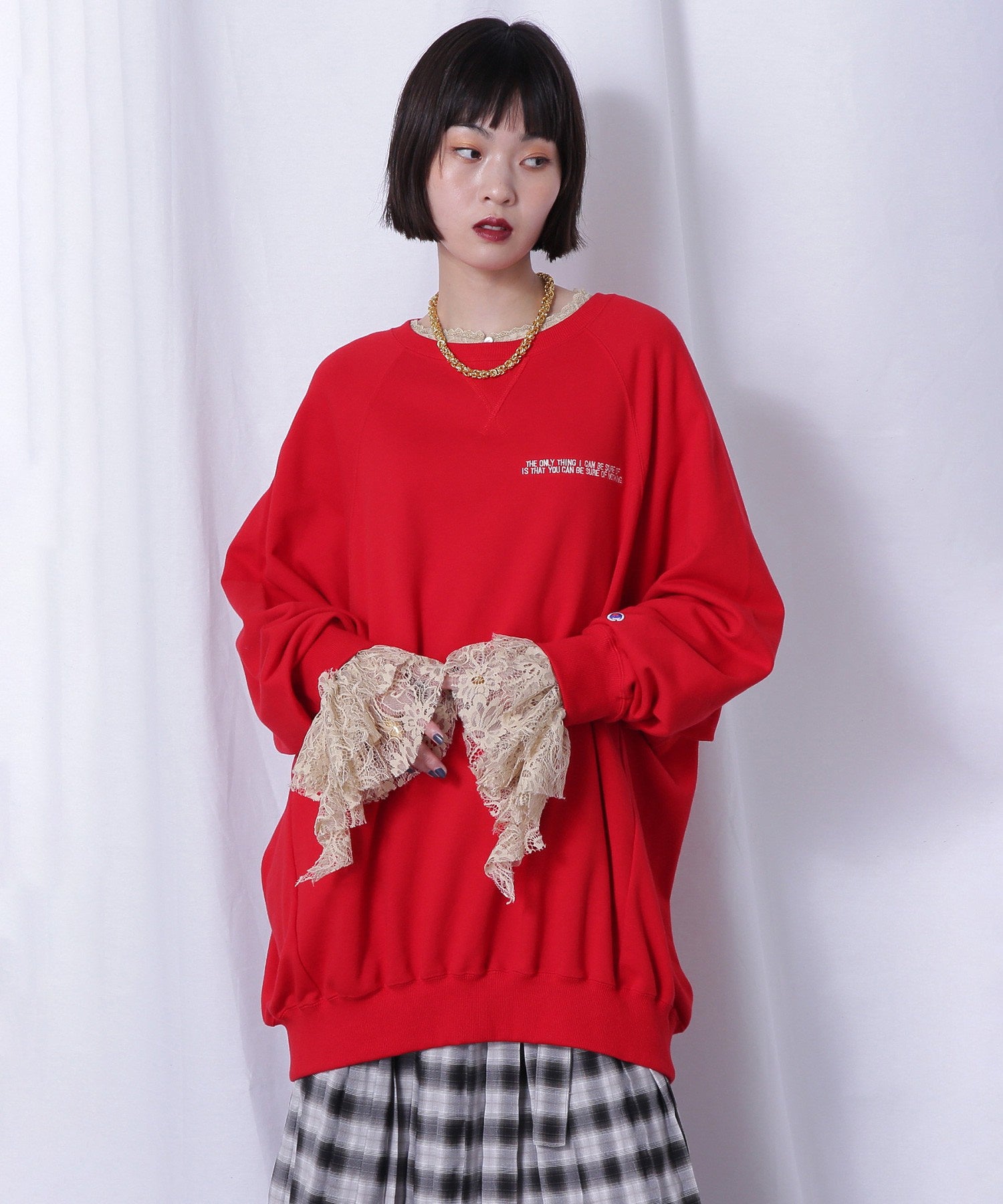 <Champion別注>ビッグスウェット