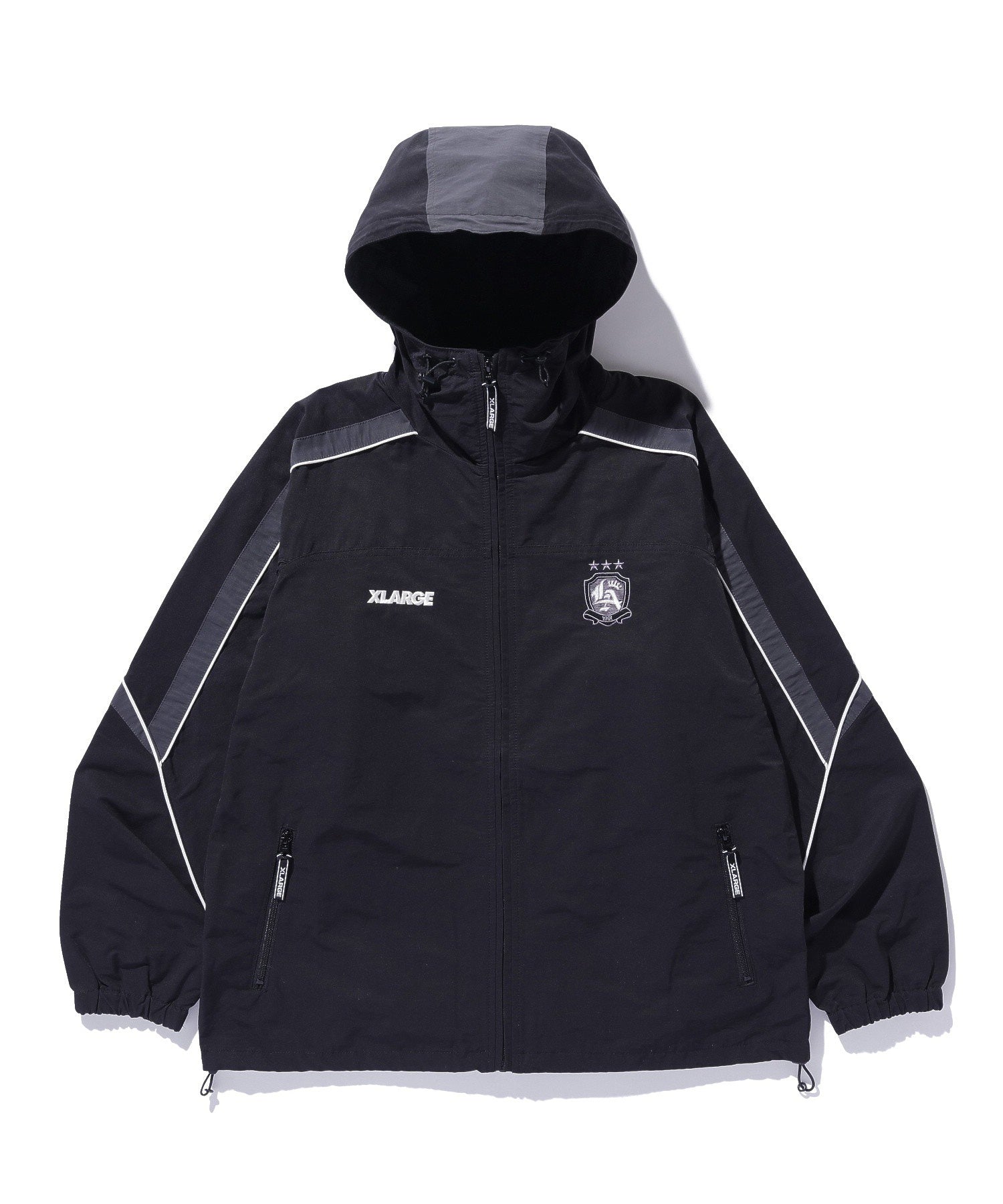 HOODED TRACK JACKET