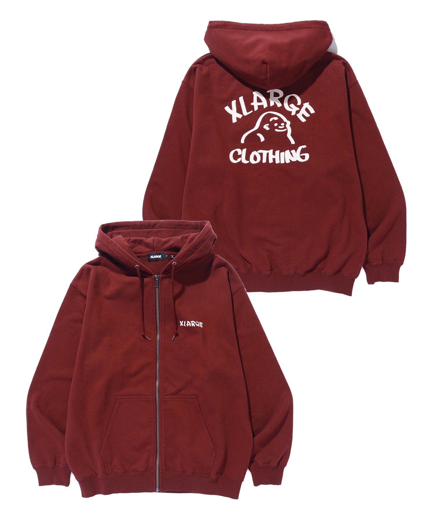 DRAWING OG ZIP HOODED SWEATSHIRT