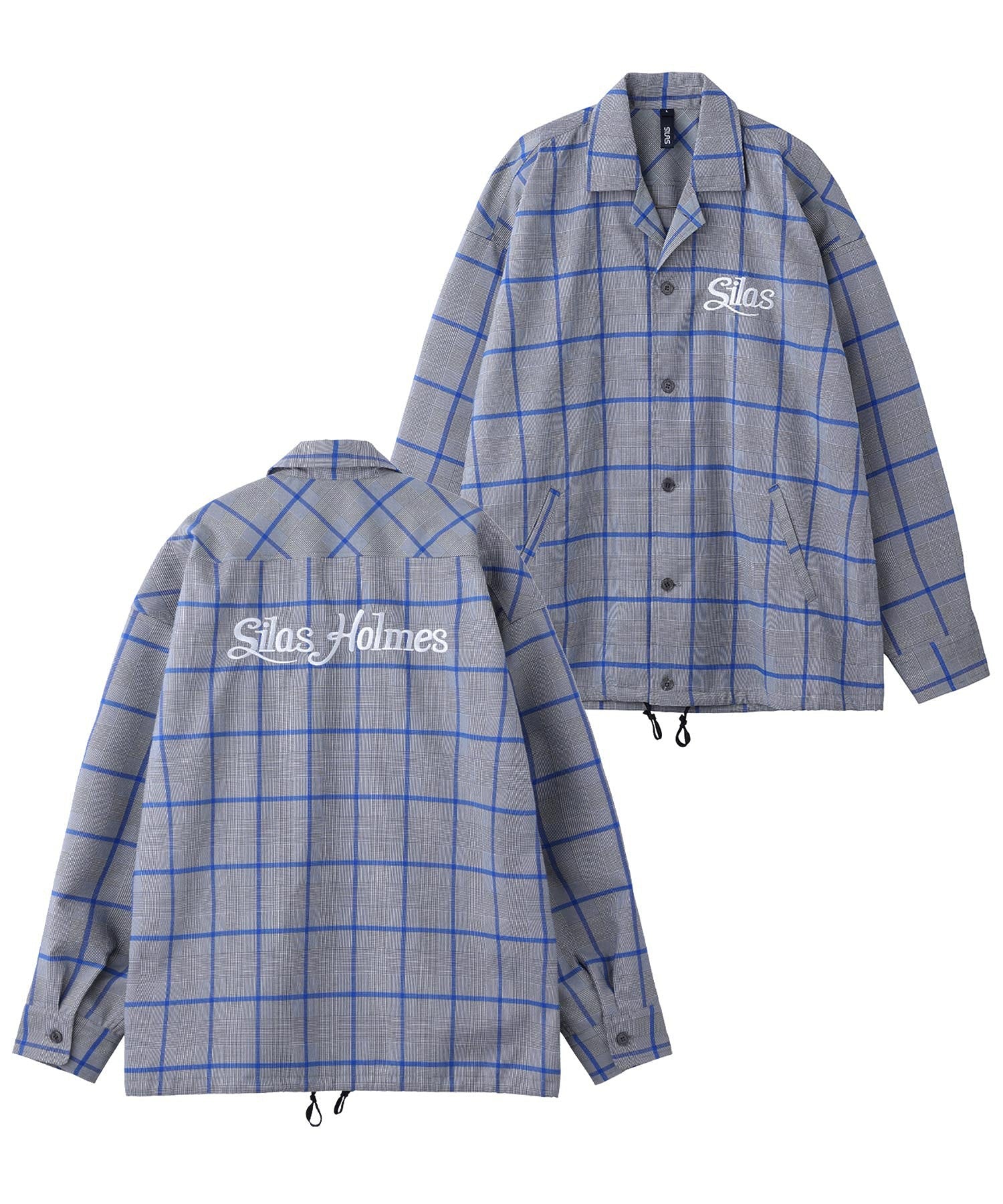 PLAID COACH JACKET SILAS