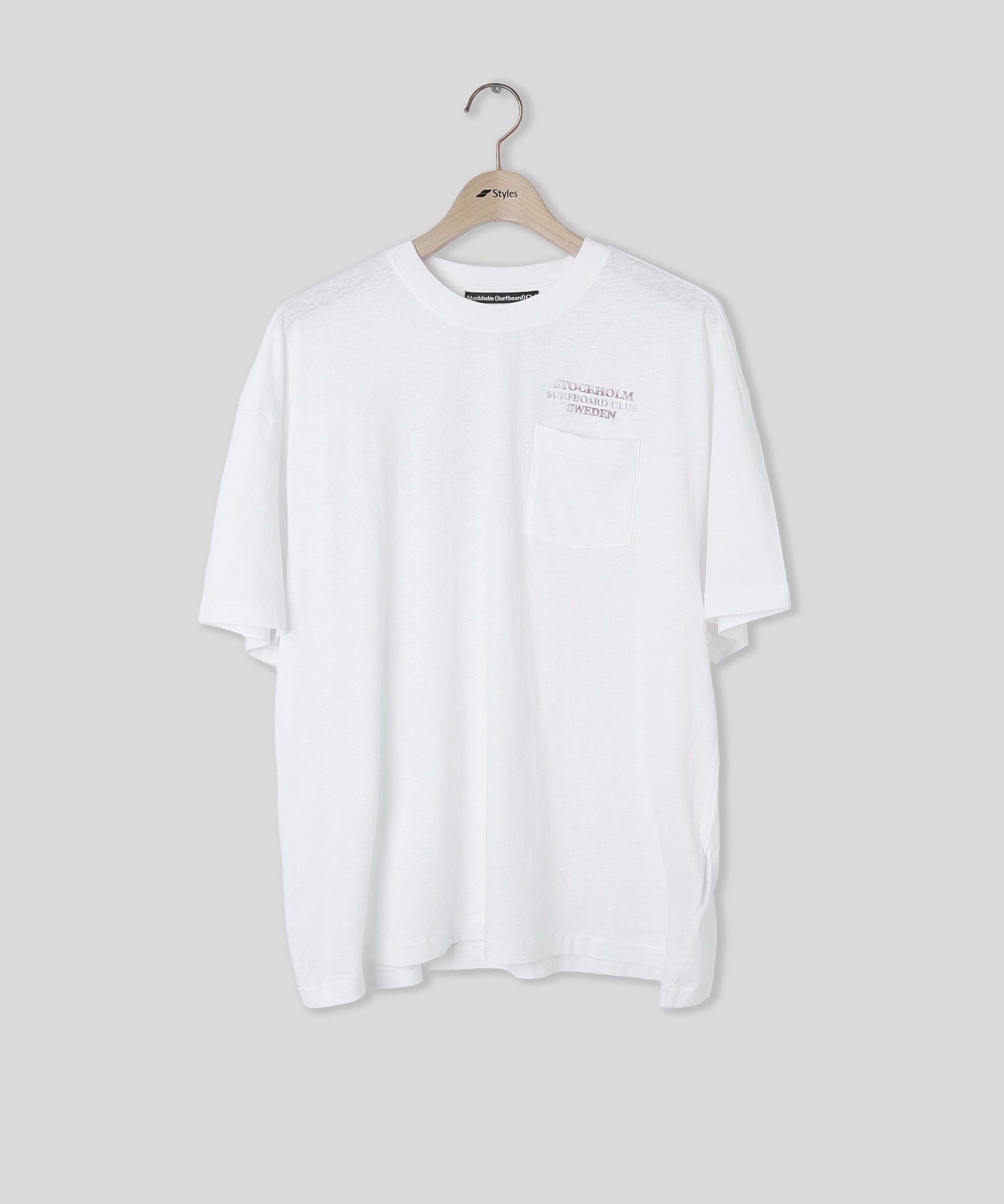 STOCKHOLM SURFBOARD CLUB/ストックホルムサーフボードクラブ/Pocket Tee Life U1000276