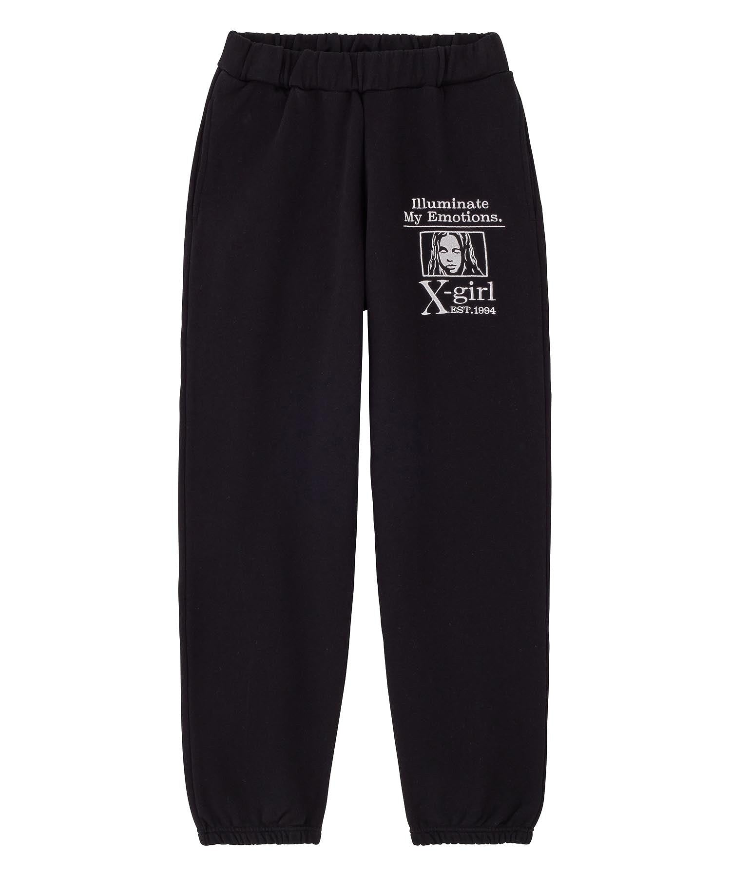 MY EMOTIONS SWEAT PANTS X-girl