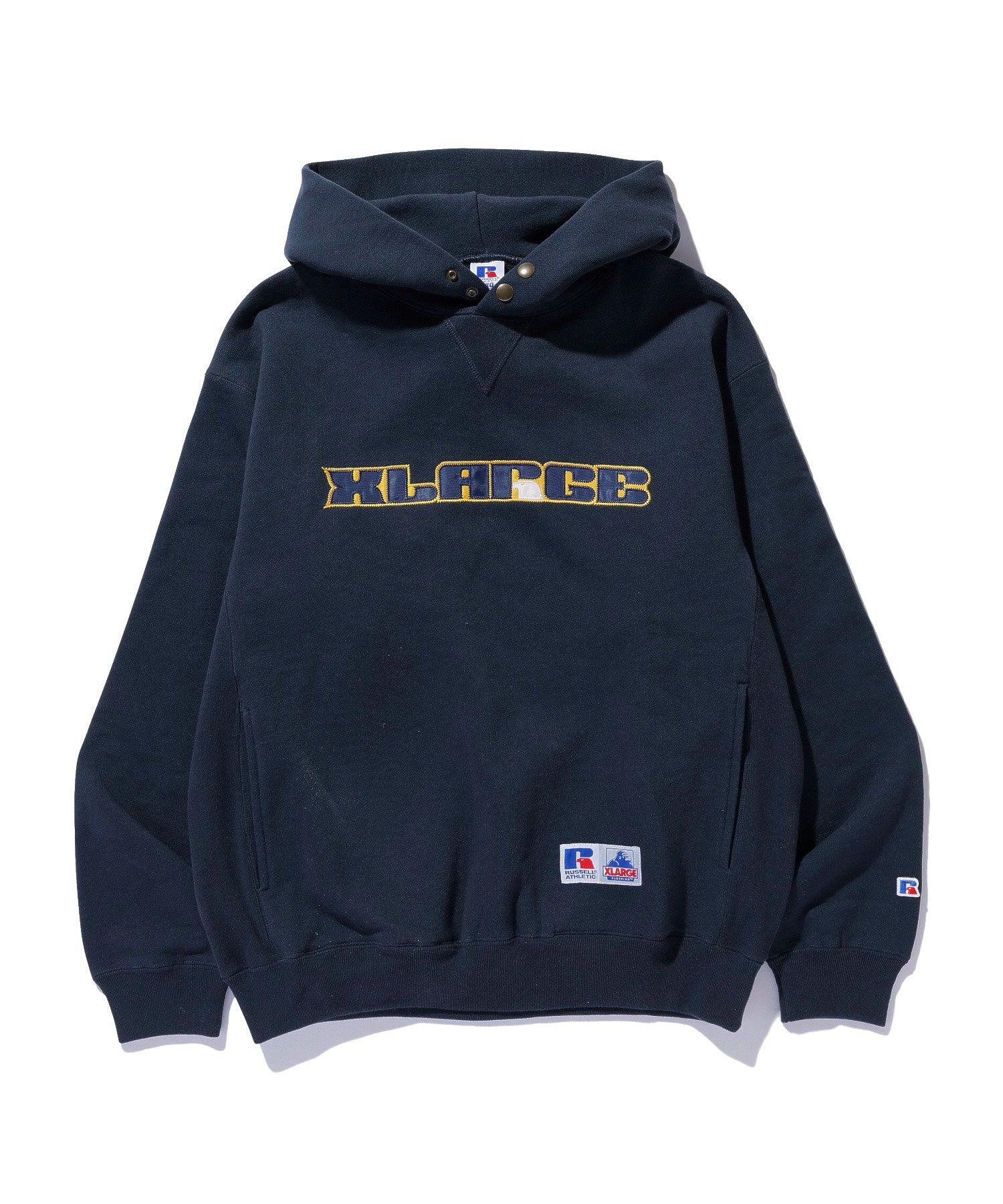 XLARGE×RUSSELL ATHLETIC PULLOVER HOODED SWEATSHIRT