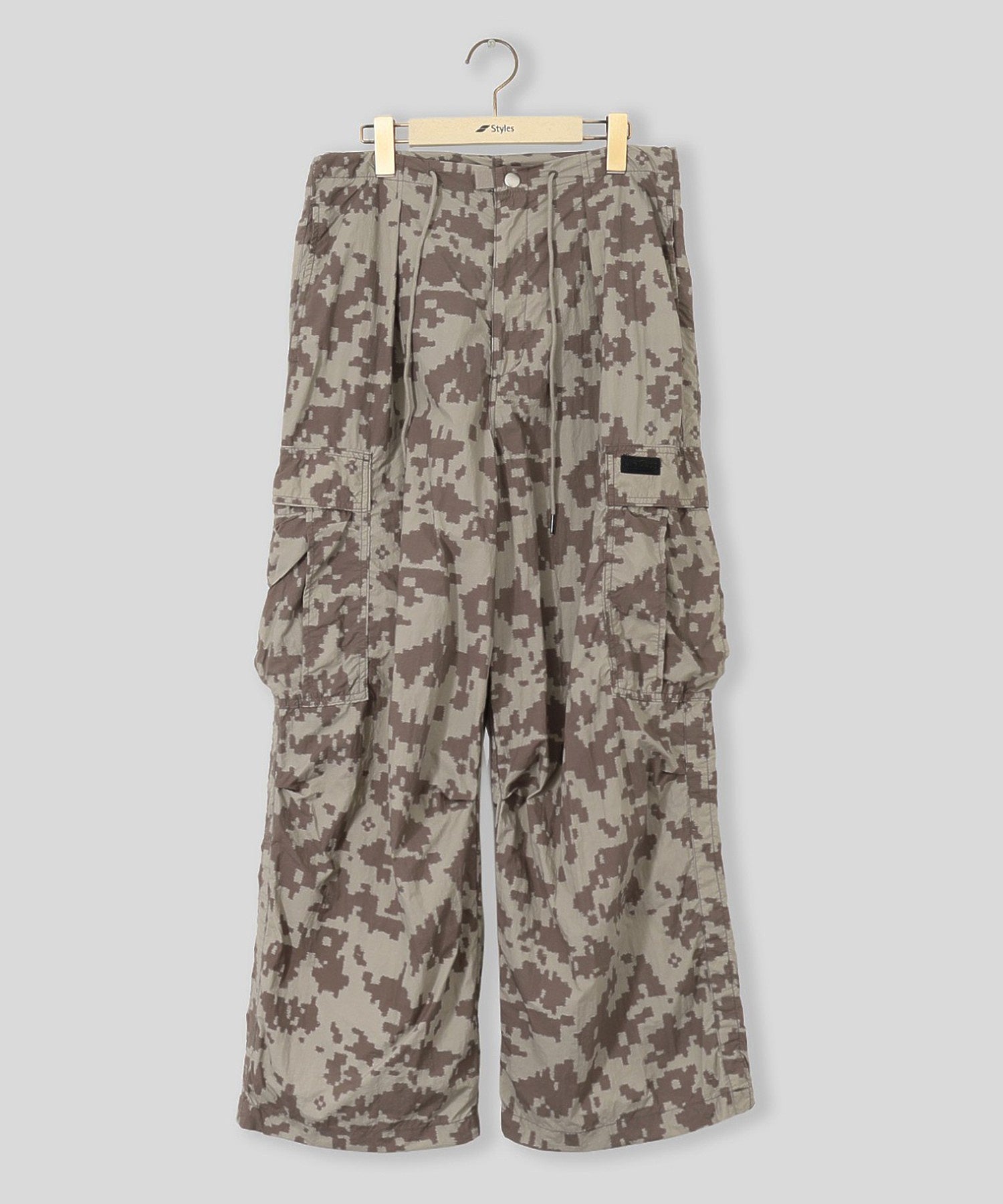 WILDTHINGS/ワイルドシングス/DOUBLE DYED NYLON CARGO PANTS WT26010AD