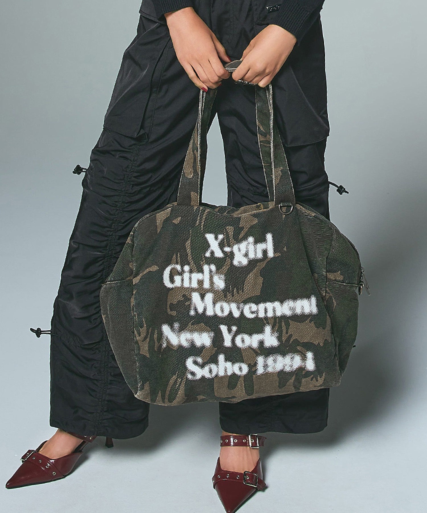HAZY LOGO 2WAY BIG TOTE BAG