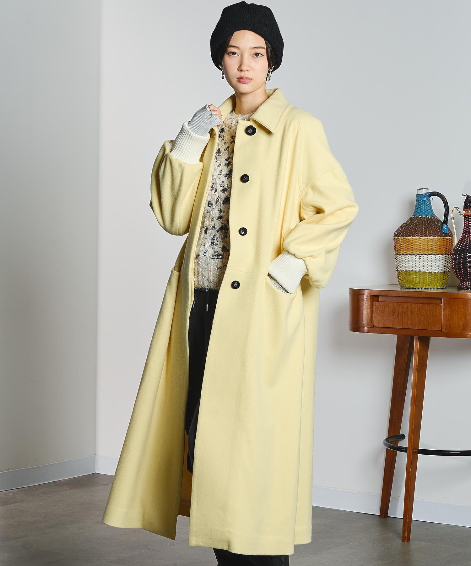 model:166cm 着用サイズ:M