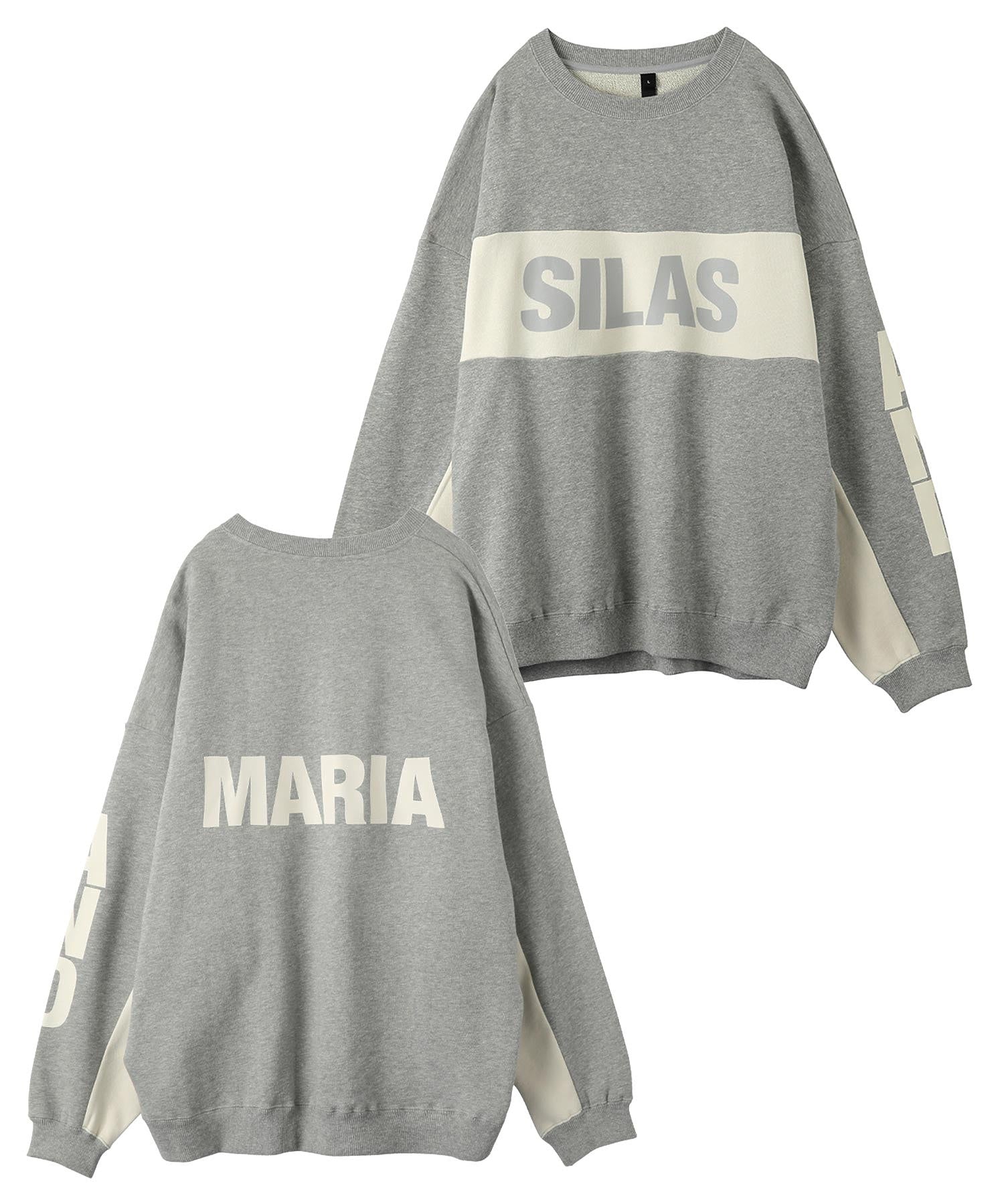 BICOLOR SWEAT TOP SILAS