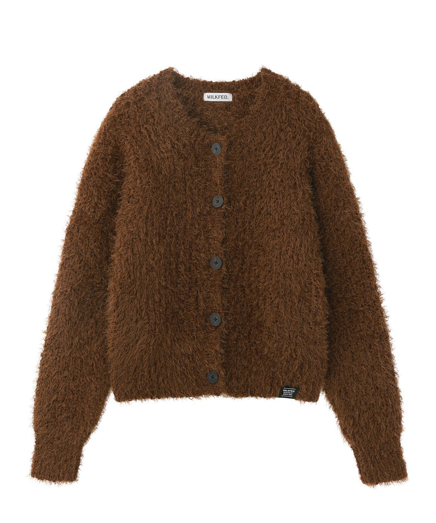 SHAGGY KNIT CARDIGAN