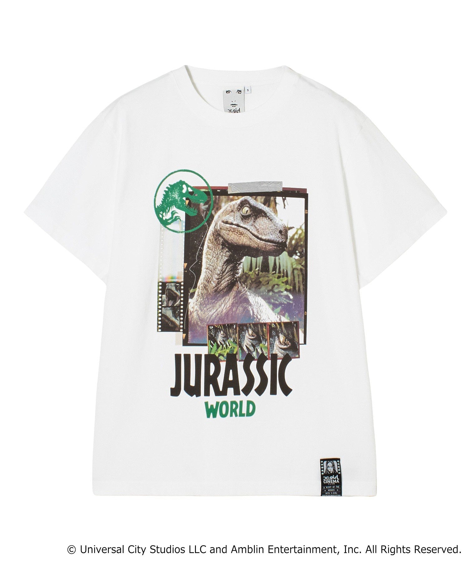 X-girl × JURASSIC WORLD S/S TEE