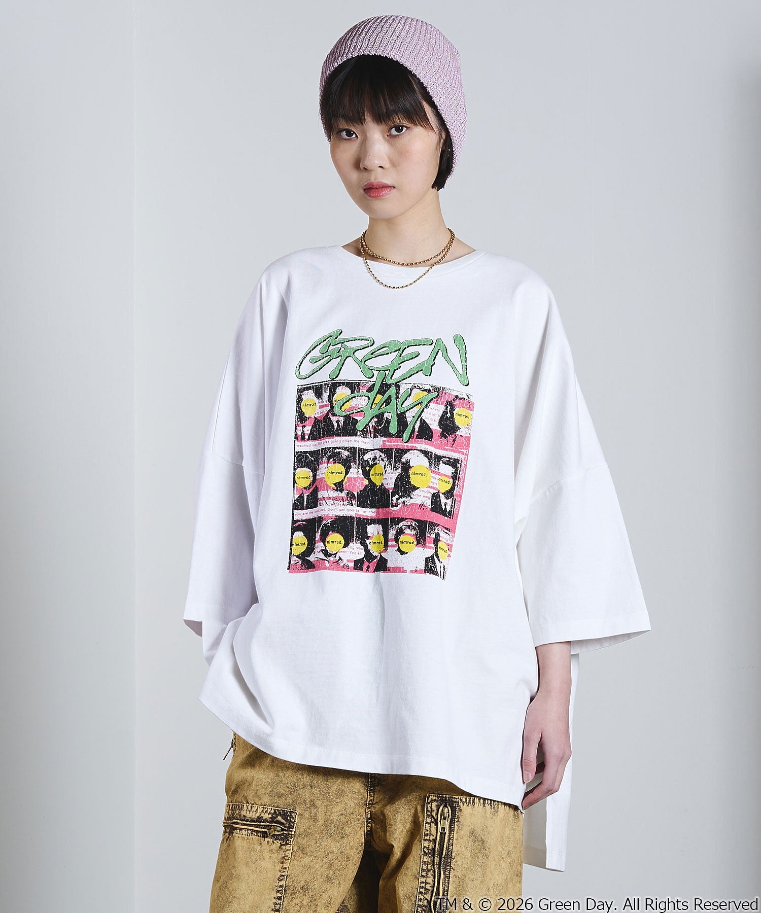 【ROSE BUD別注】GOOD ROCK SPEED/GREENDAY TSHIRT