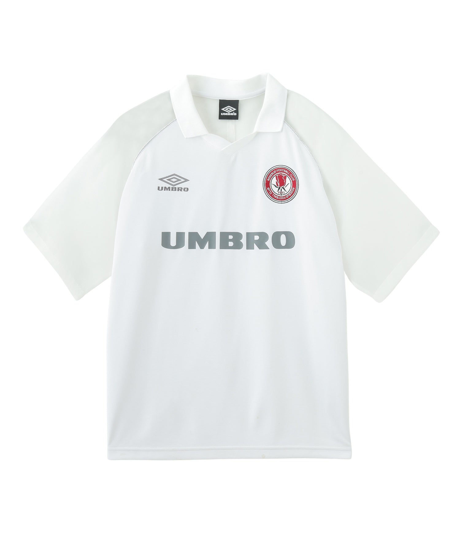 UMBRO×ROSE BUD/SEE-THROUGH SLEEVE GAME SHIRT