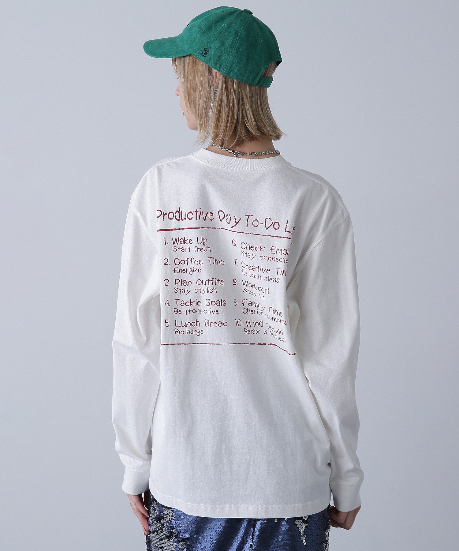 【WEB・一部店舗限定】プリントロングTシャツ