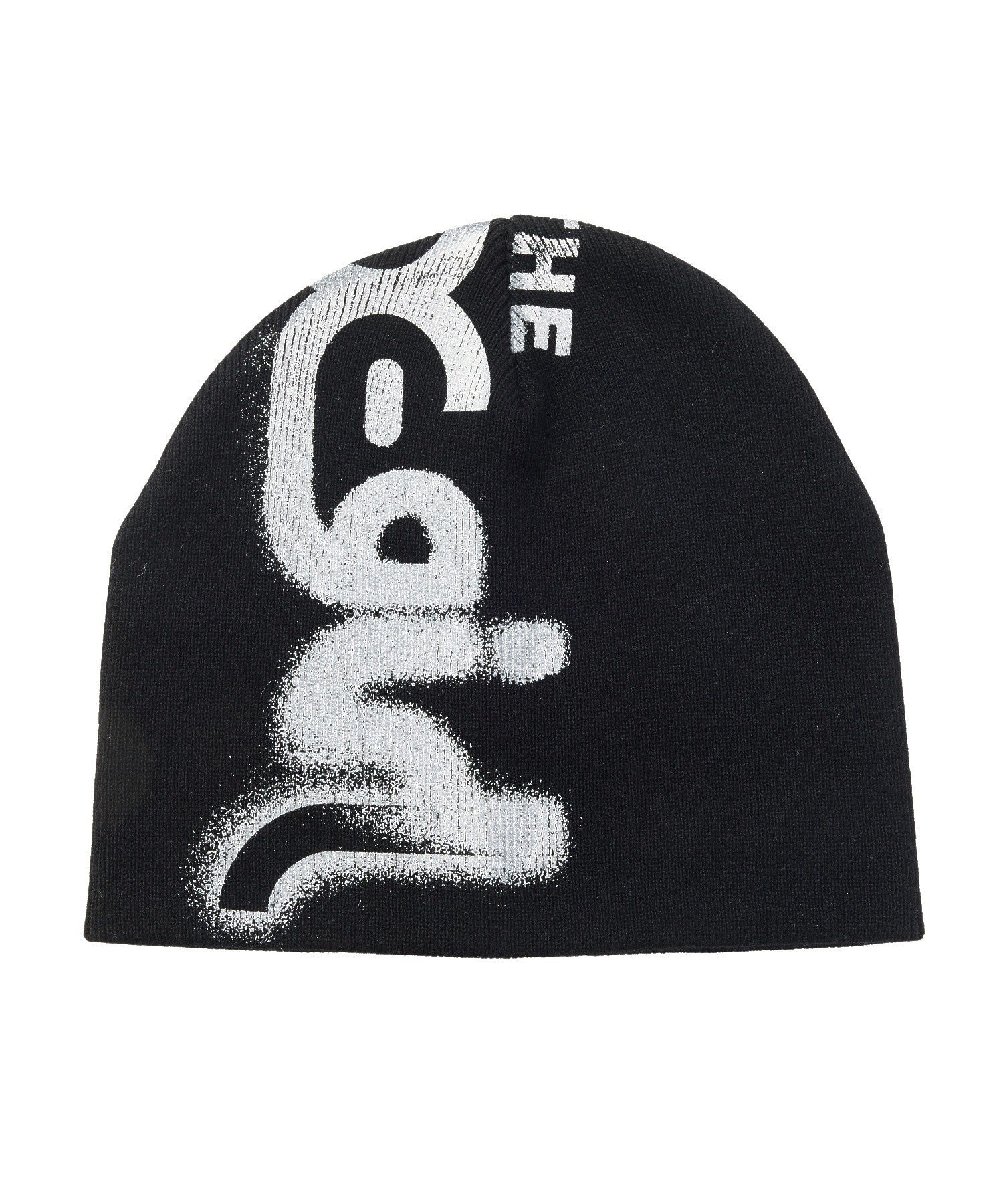 HEAVY DISTRESSED LOGO BEANIE
