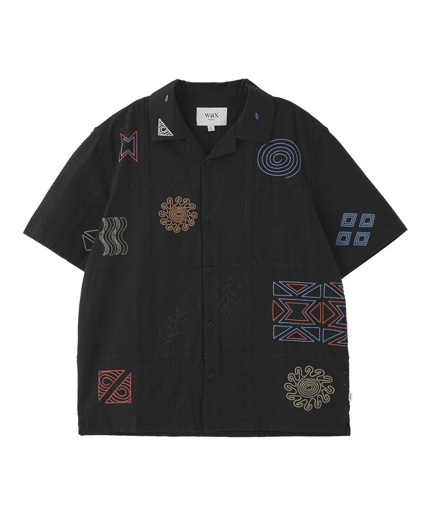 WAX Sサイズ 中綿ベスト ブラック WX-0390 WAX(ワックス) / 中綿ベスト / Puff vest - BLACK / WX-0390