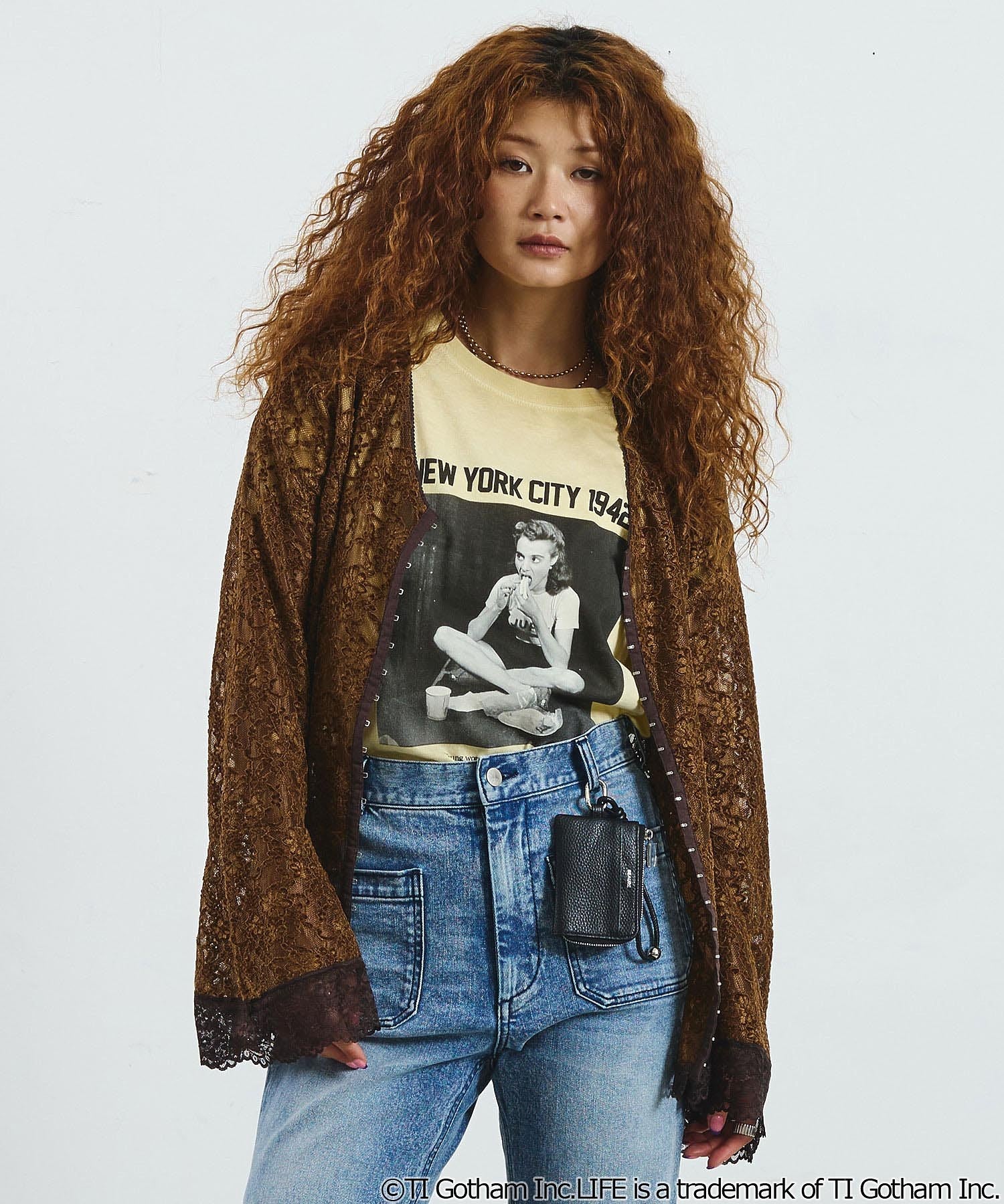 CREOLME/LACE L/S TOP