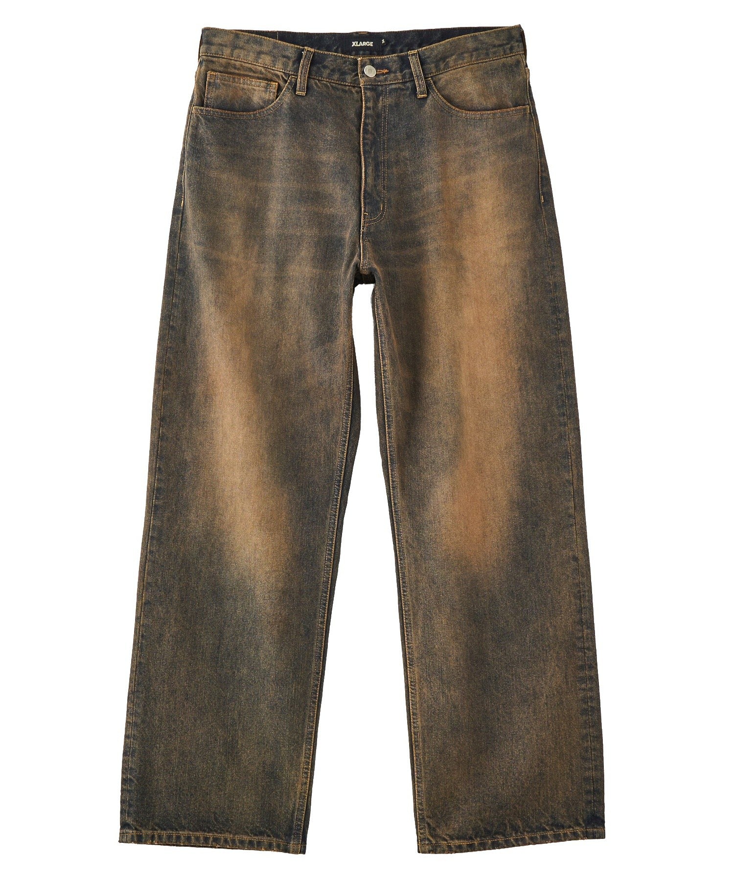 FADED DENIM PANTS