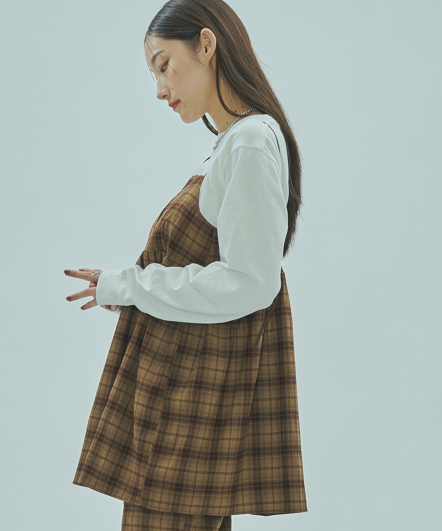 model:163cm 着用サイズ:ONE SIZE