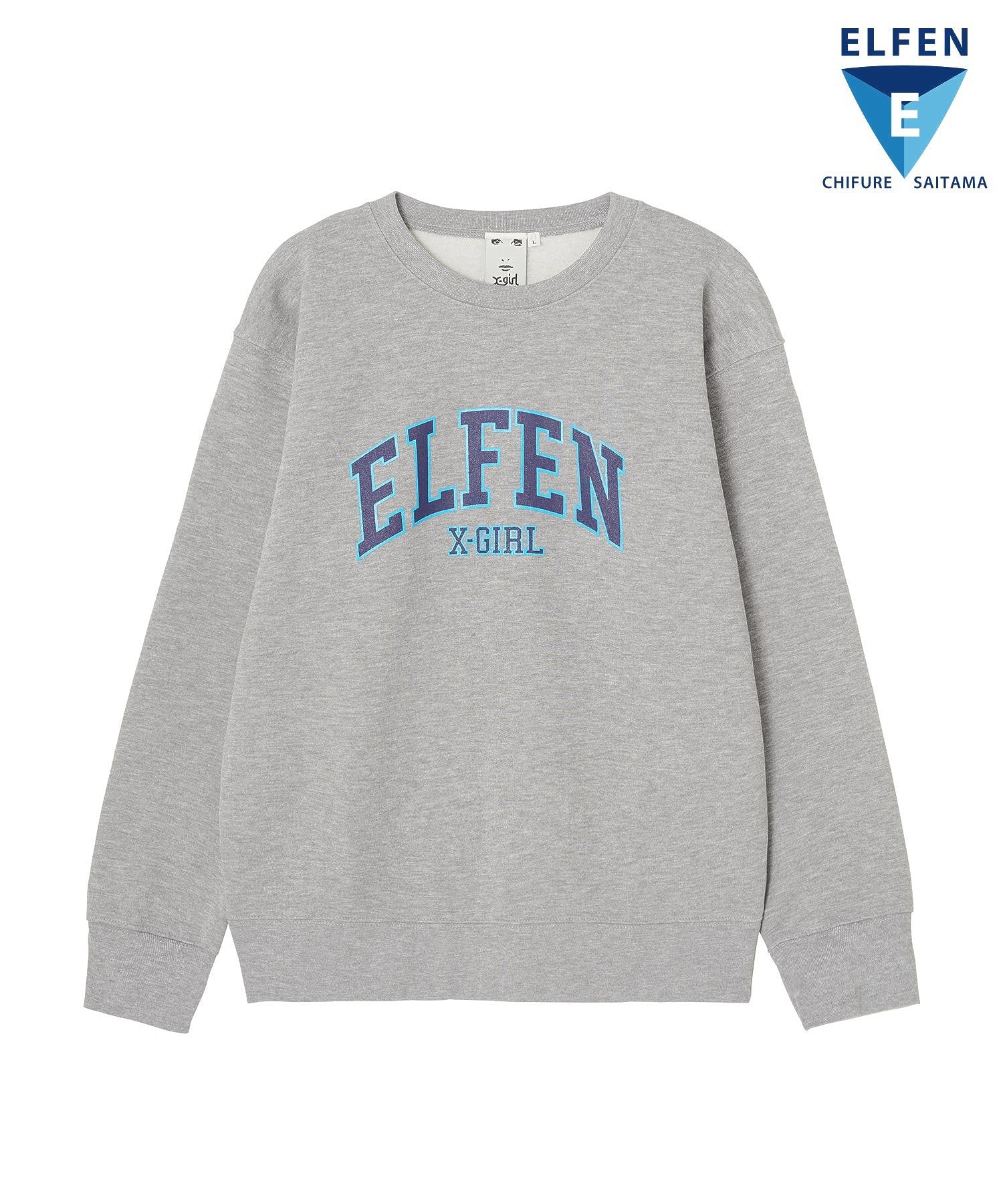 WEリーグ|C EL S COLLEGE LOGO CREW SWEAT/ちふれASエルフェン埼玉/ELFEN カレッジロゴクルースウェット