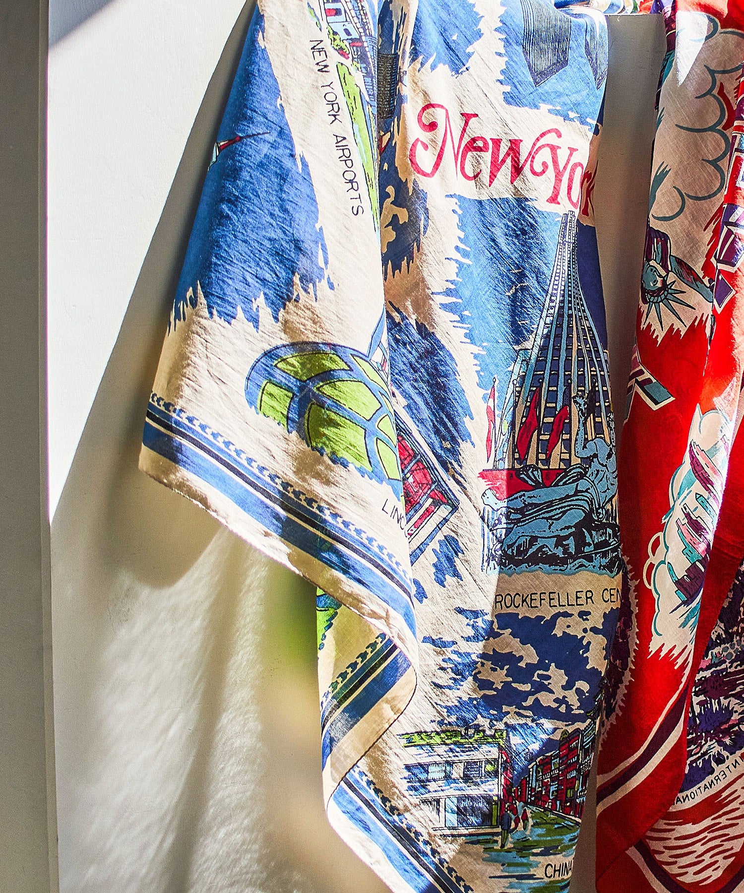 BINDU/COTTON VOILE NEW YORK MAP3 SCARF
