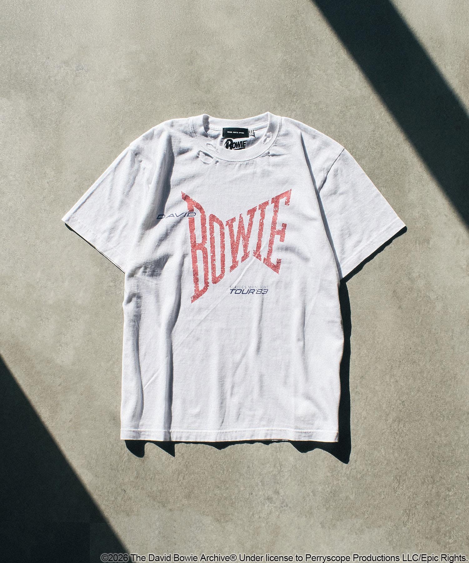 GOOD ROCK SPEED/DAVID BOWIE TSHIRT