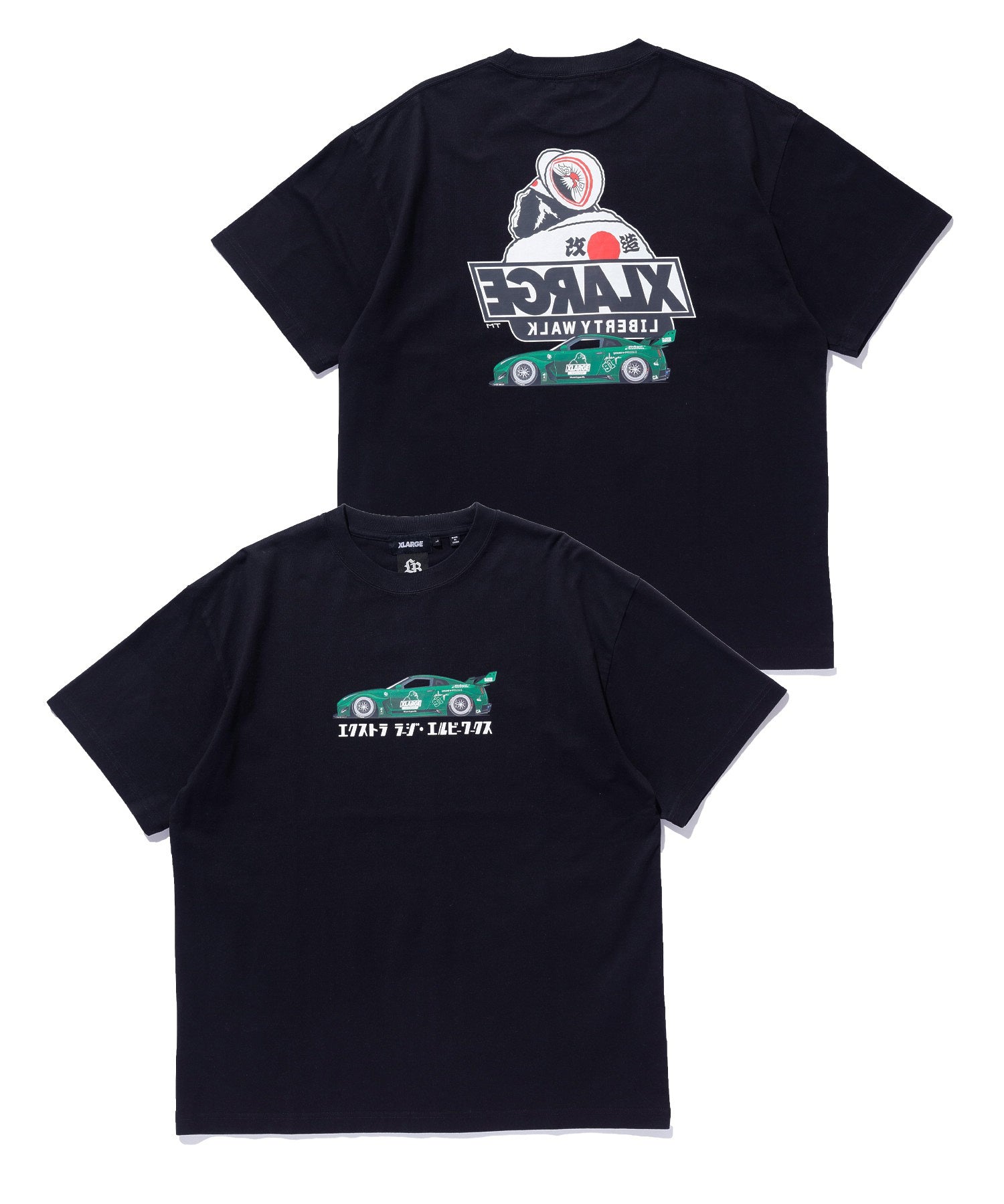 XLARGE×LIBERTY WALK BEHIND OG S/S TEE