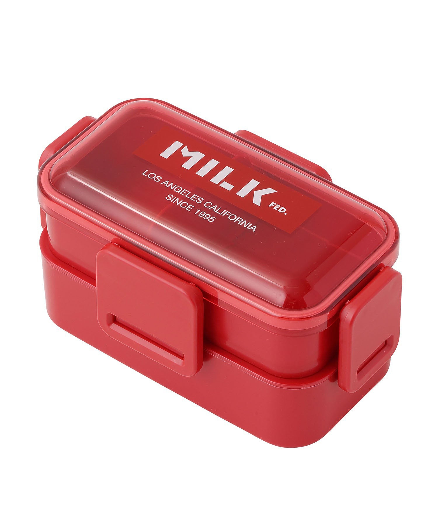 LIFE STYLE｜LOGO TOW TIERED LUNCH BOX RED MILKFED.