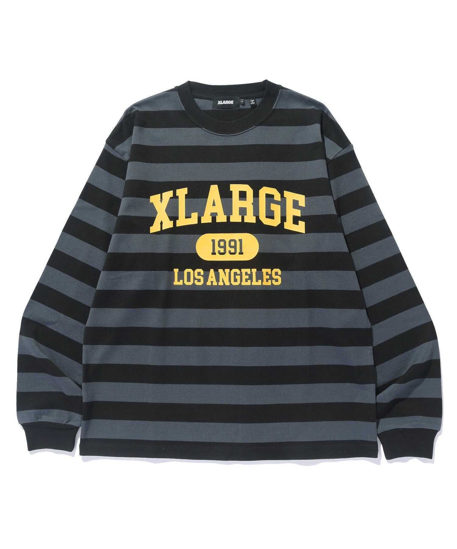 STRIPED L/S TEE