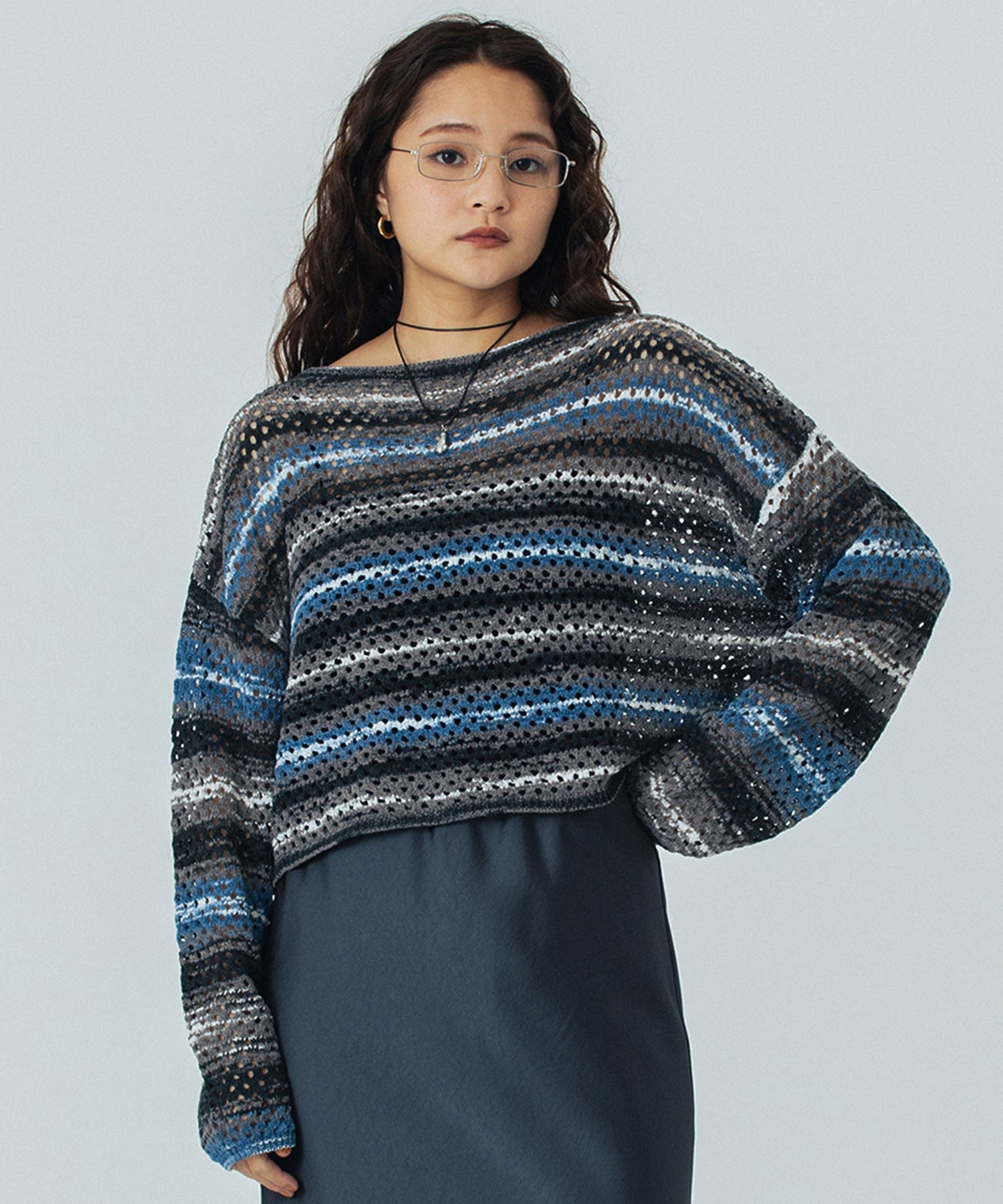 MESH KNIT P/O