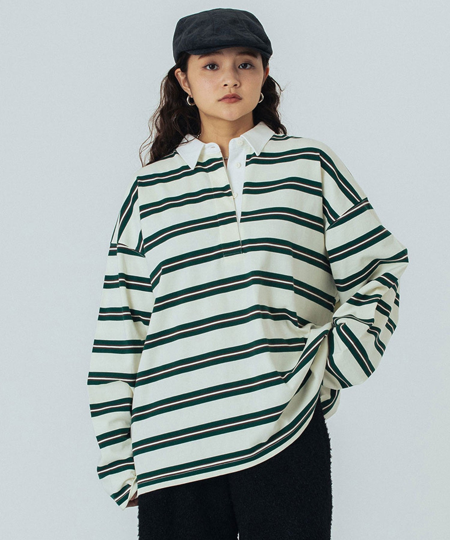 STRIPED RUGBY SHIRT