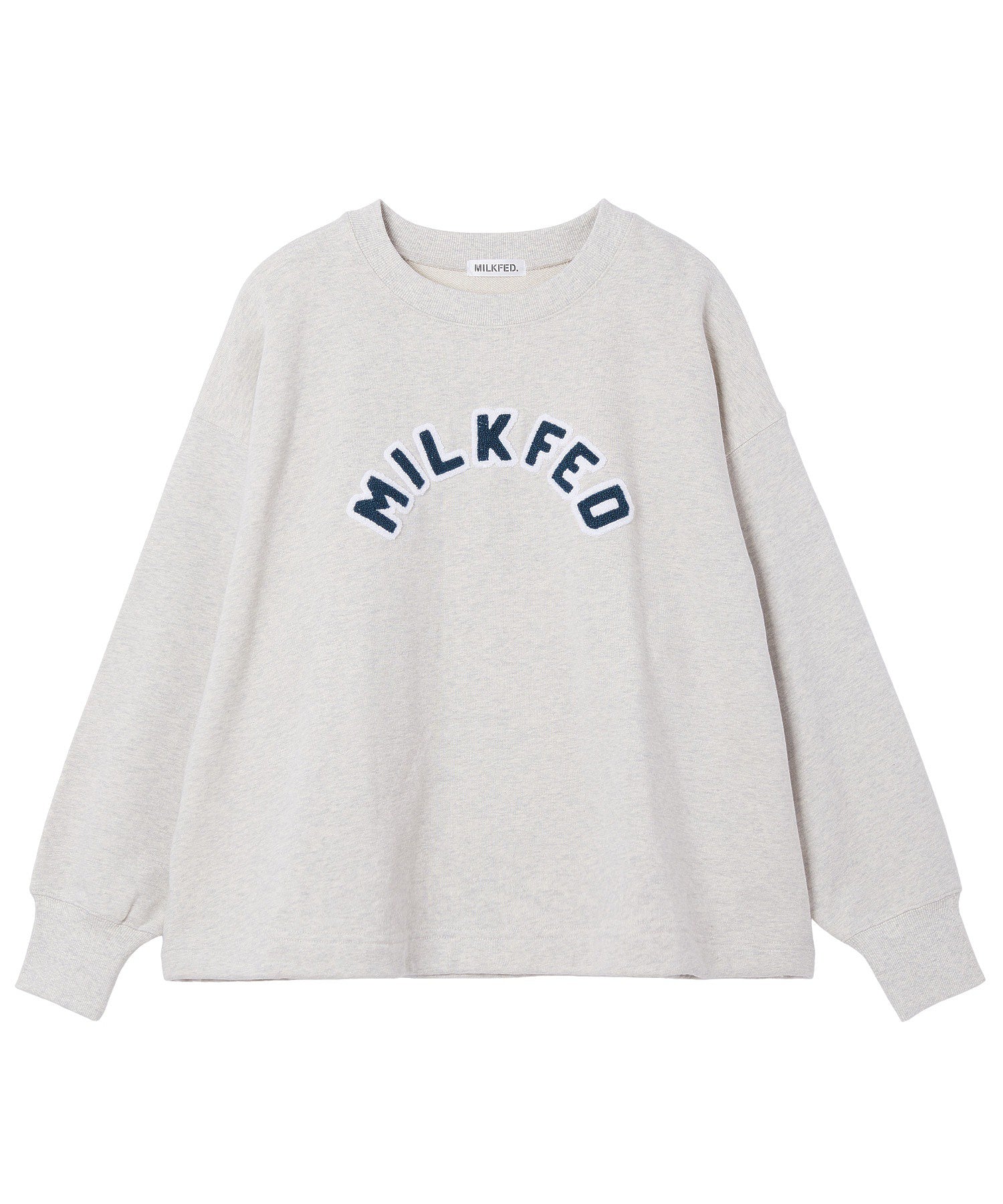PATCH DRAWSTRING BIG SWEAT TOP