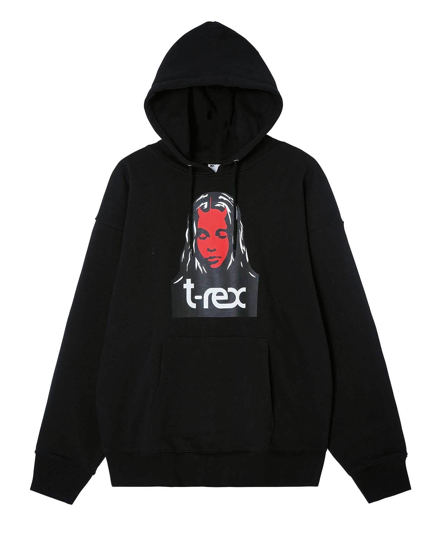 X-girl × T-REX SWEAT HOODIE