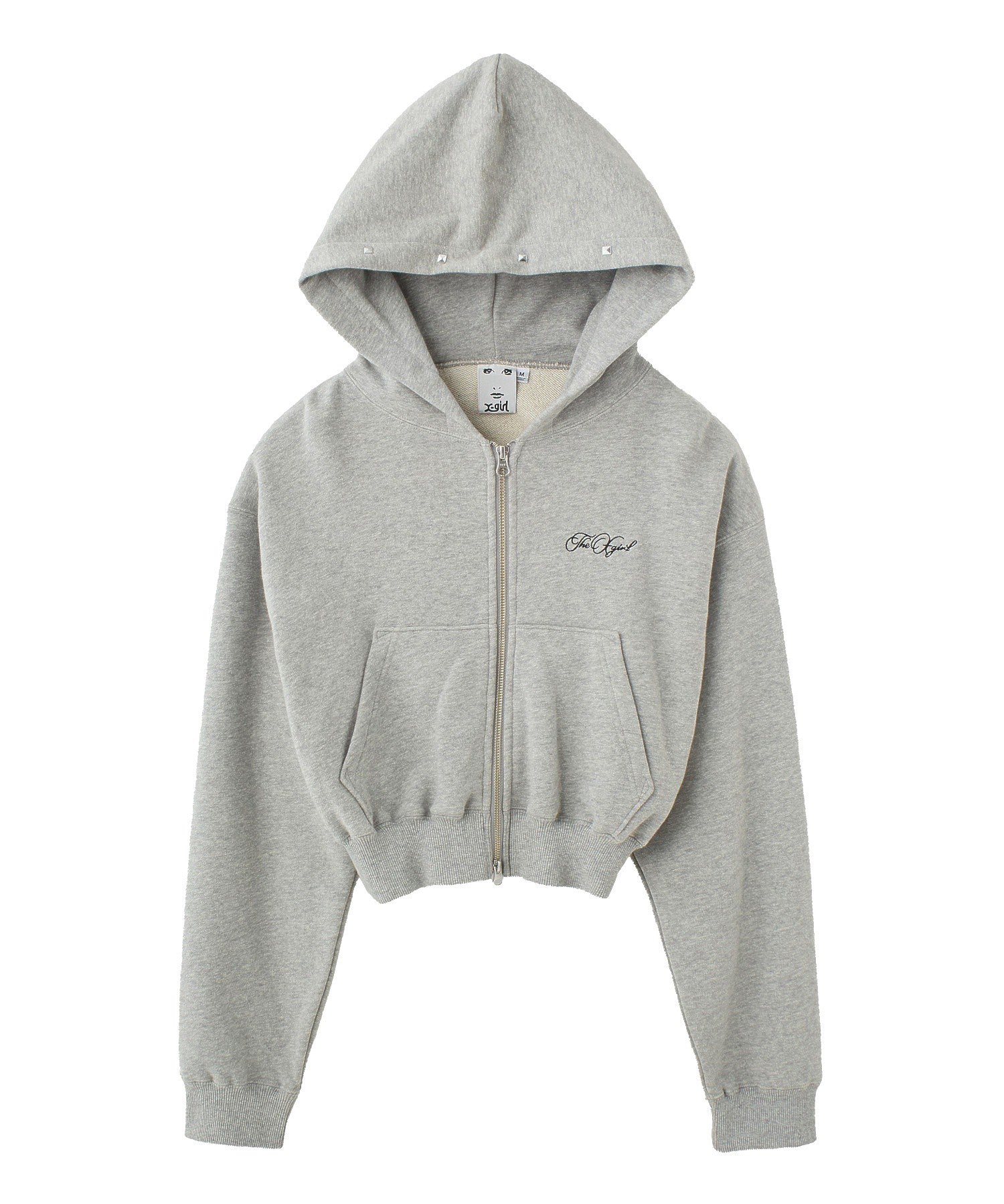 ONE POINT PENCIL SCRIPT LOGO ZIP UP SWEAT HOODIE