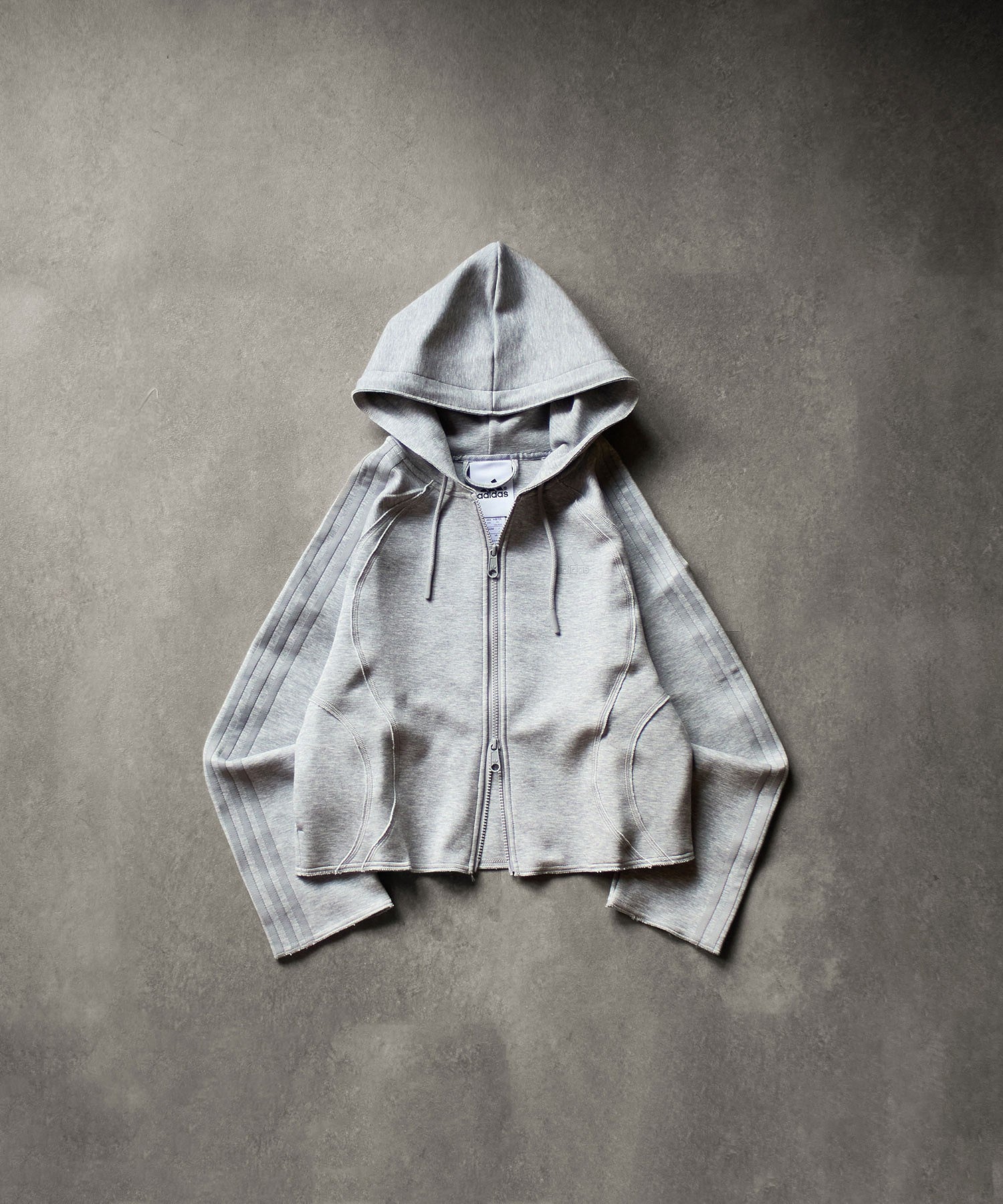 ADIDAS/TEAMGEIST ZIPPED HOODIE