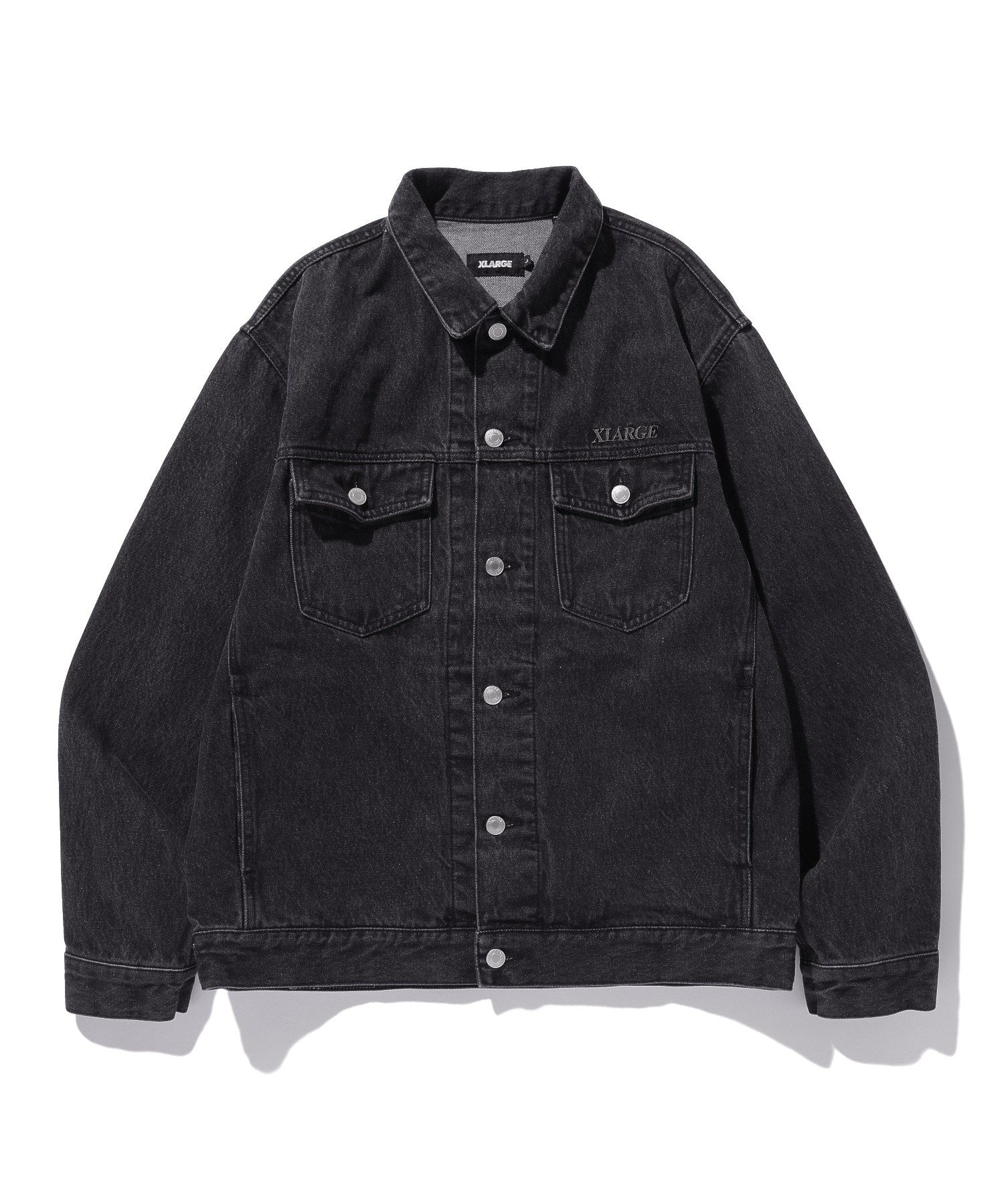 XLARGE ブラック ナイロンジャケット