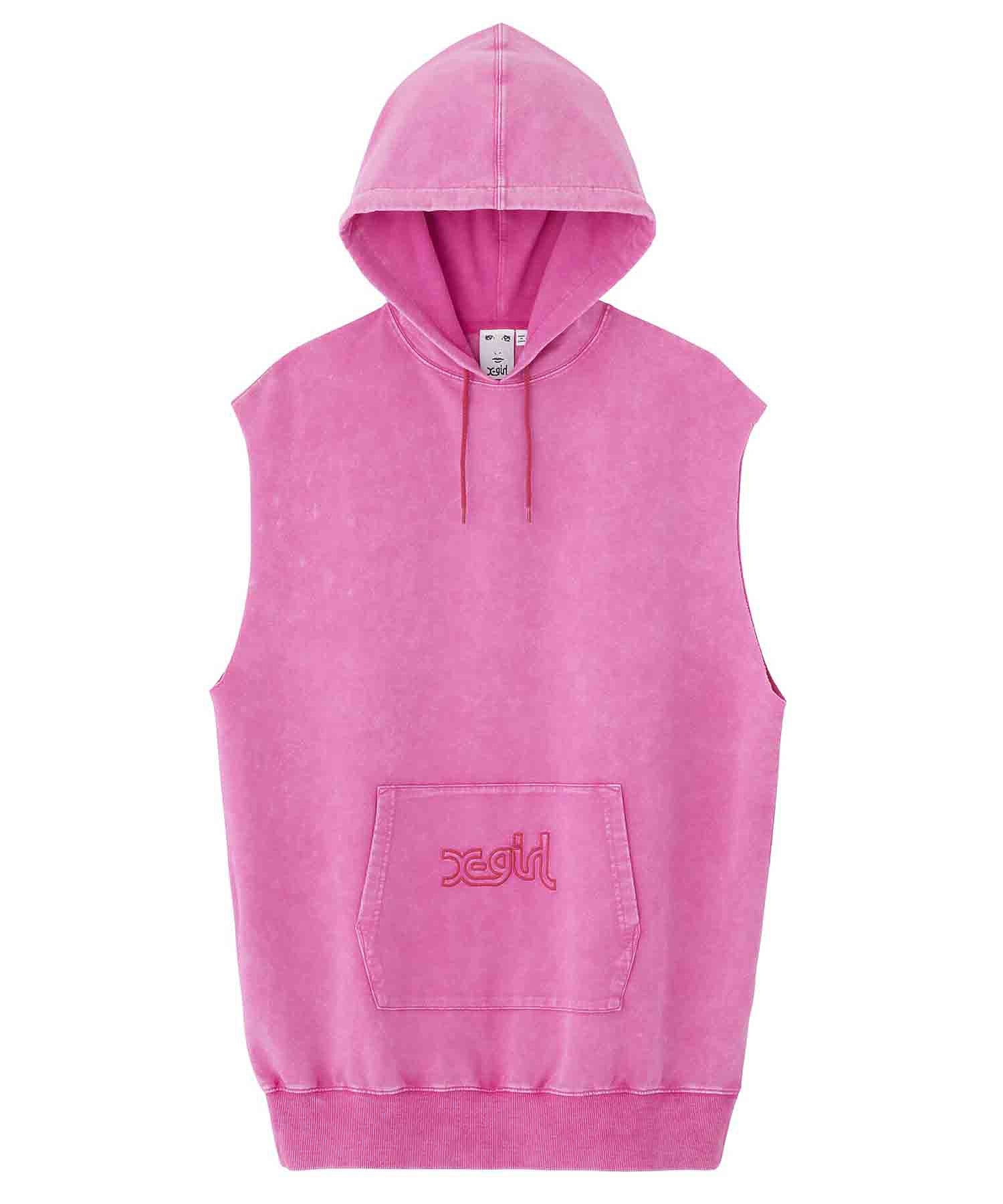 SLEEVELESS HOODED DRESS X-girl