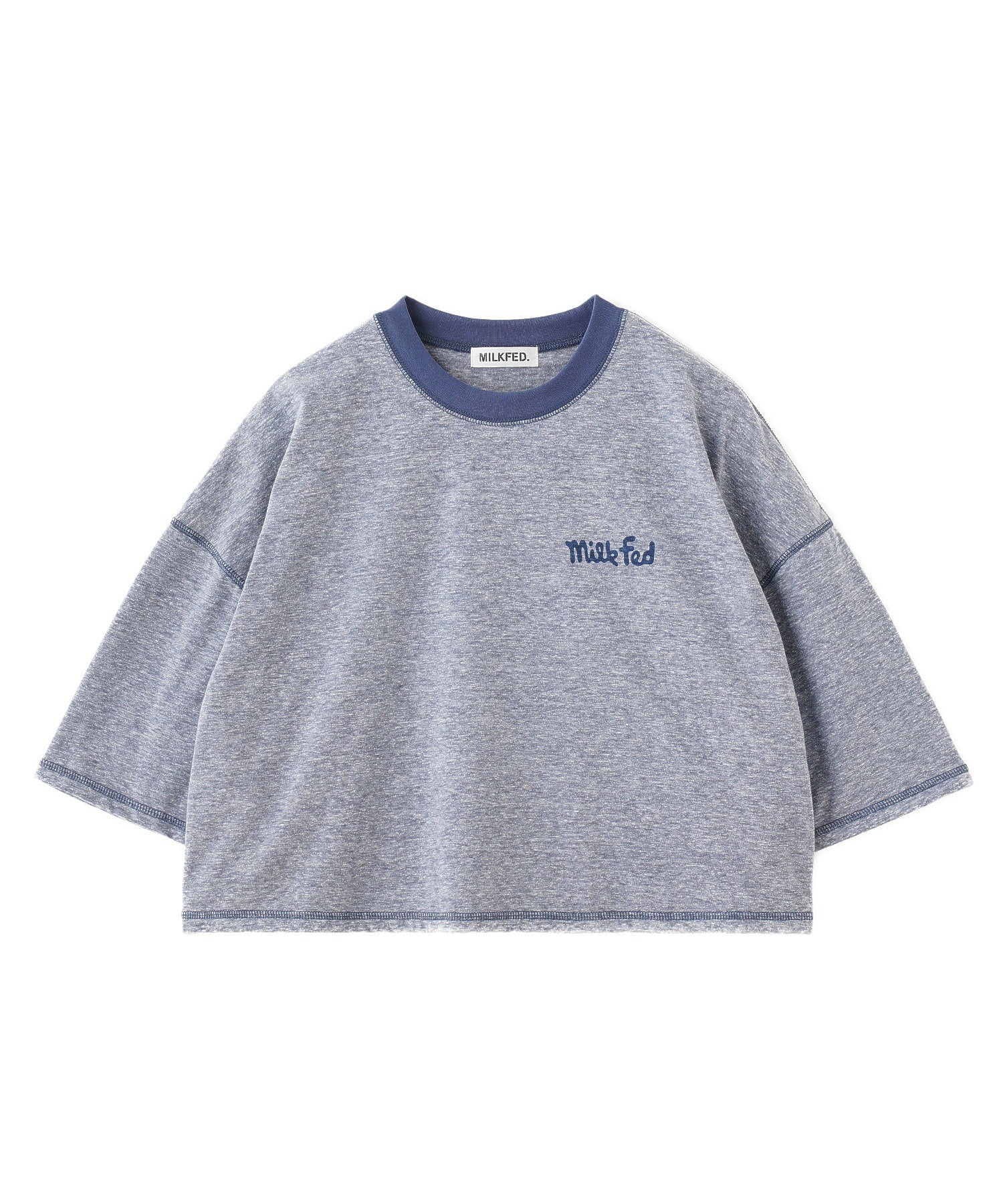 COLOR STITCH WIDE S/S TOP