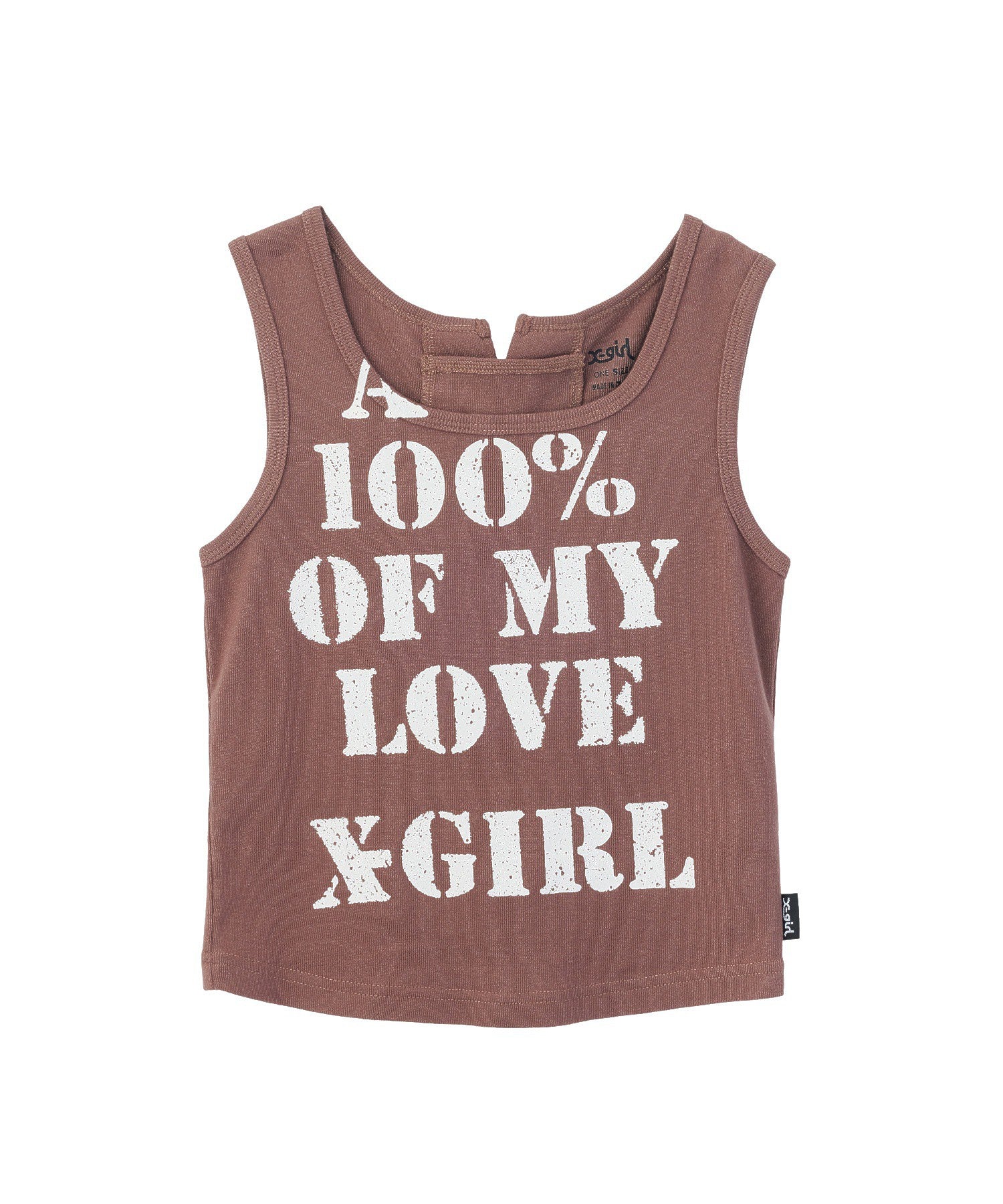 2WAY LACE UP TANK TOP