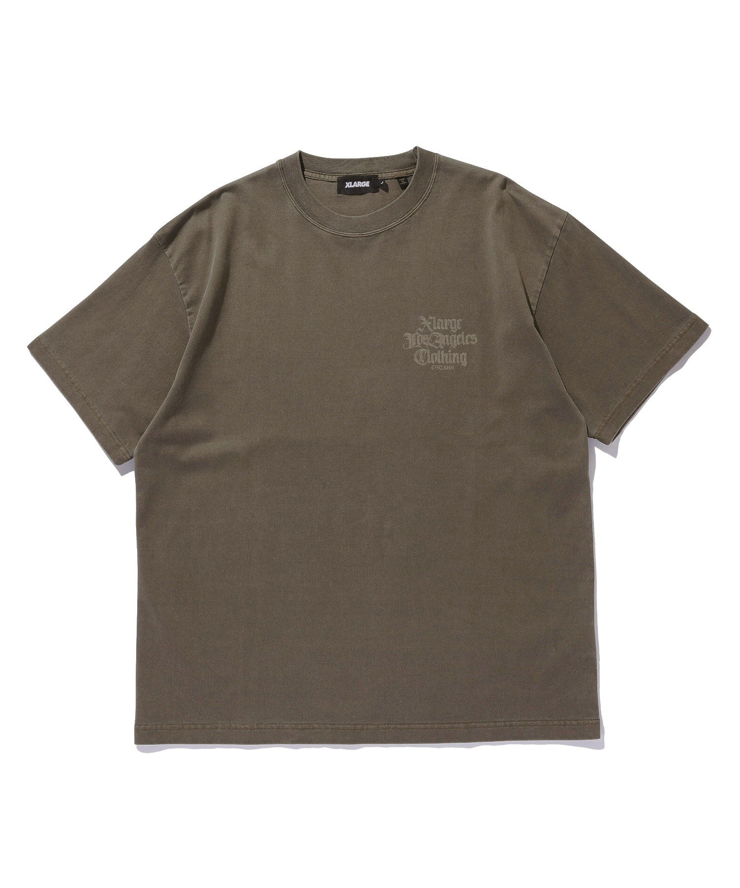 DISCHARGE PRINTED LOGO S/S TEE