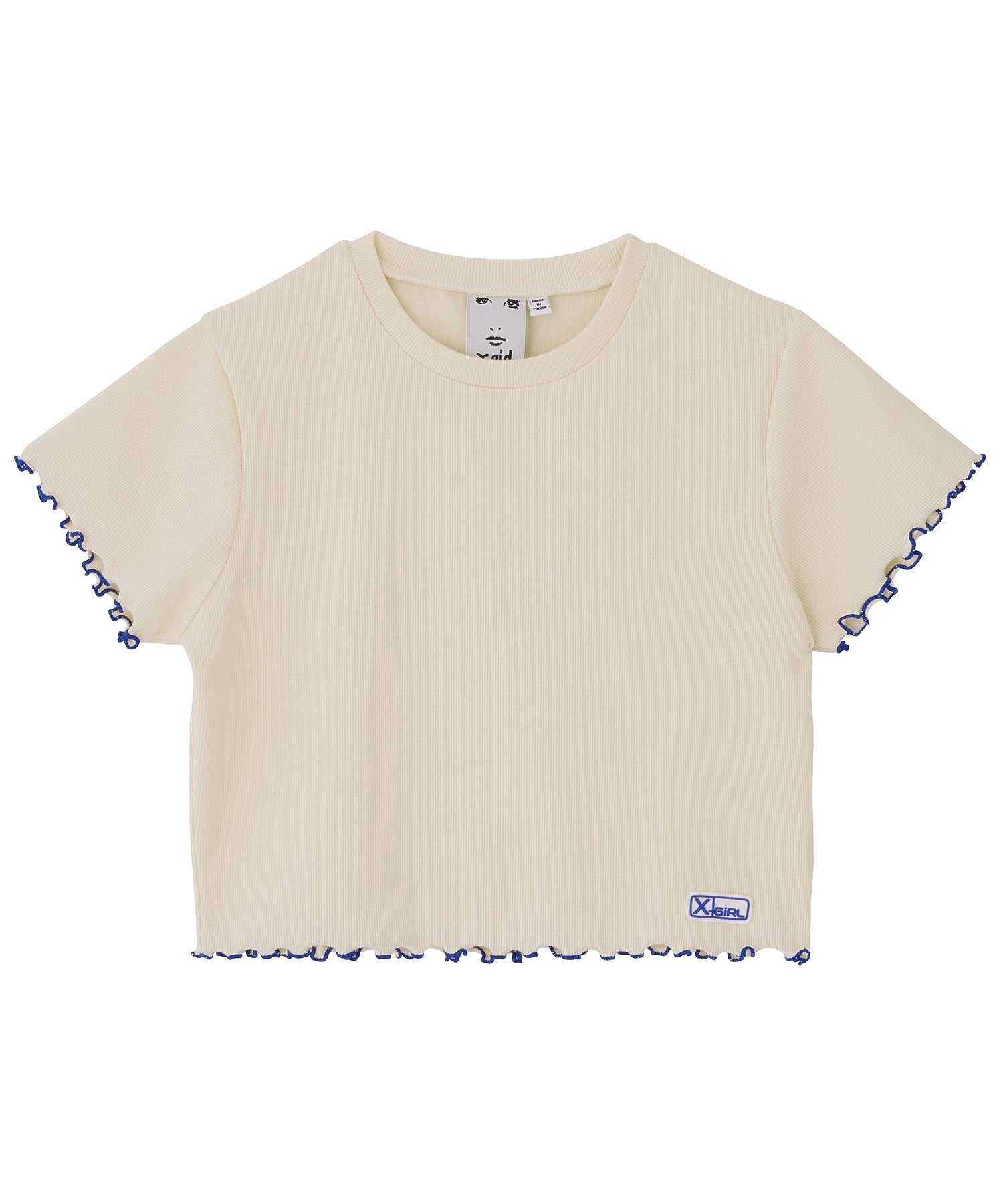 LETTUCE EDGE S/S TOP X-girl