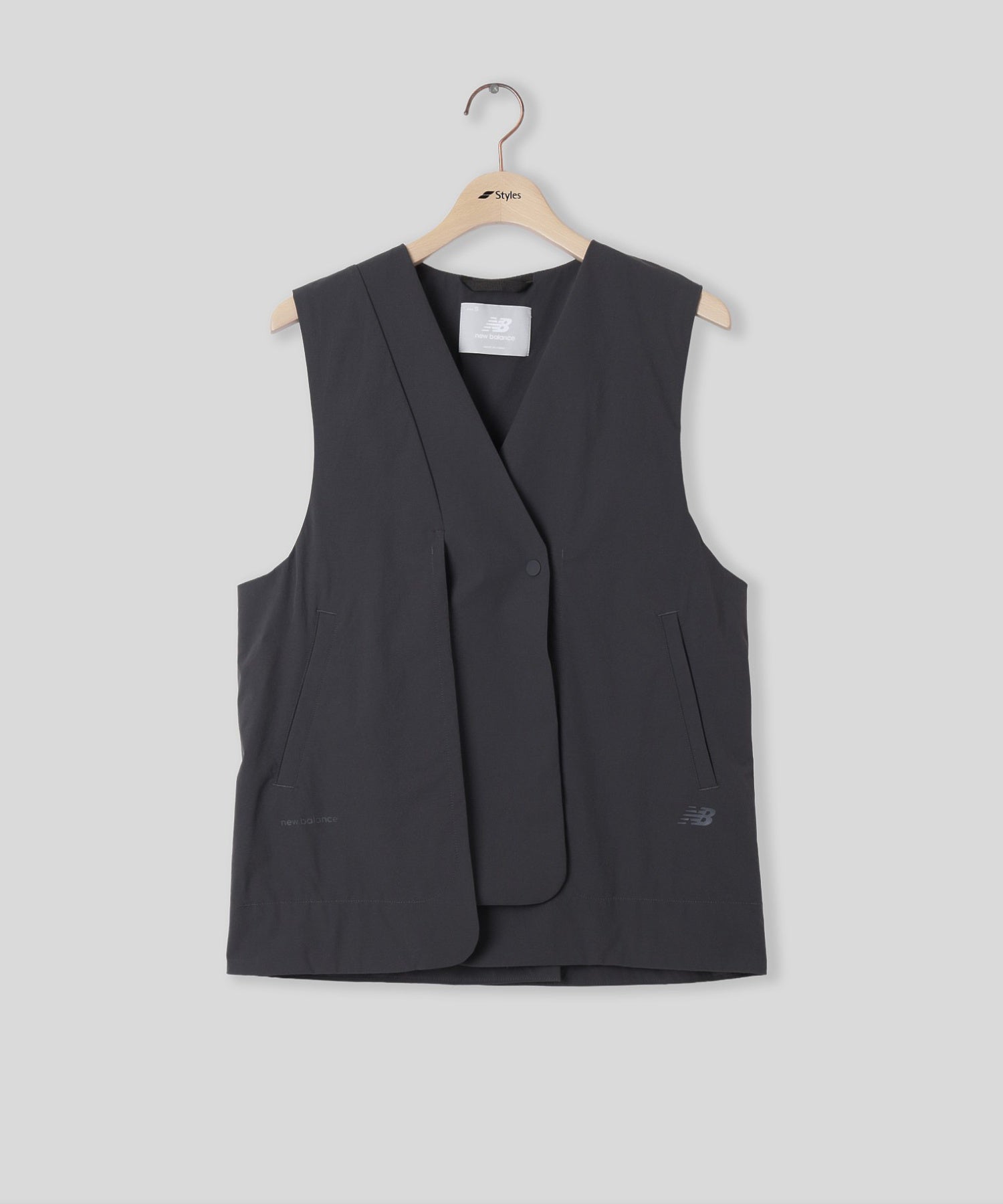 NEW BALANCE/ニューバランス/W NB Grey VEST WJ61492T