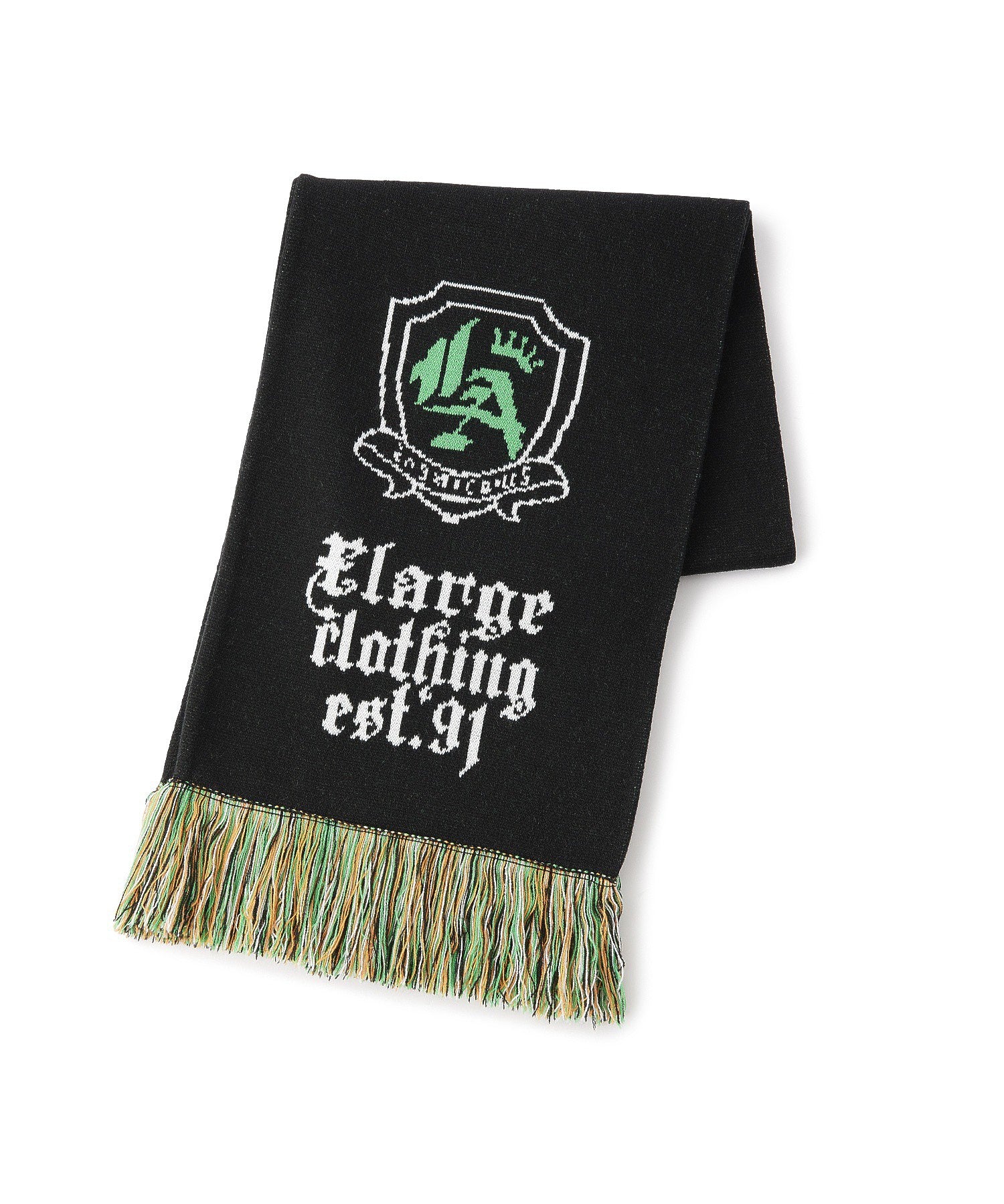 JACQUARD LOGO SCARF