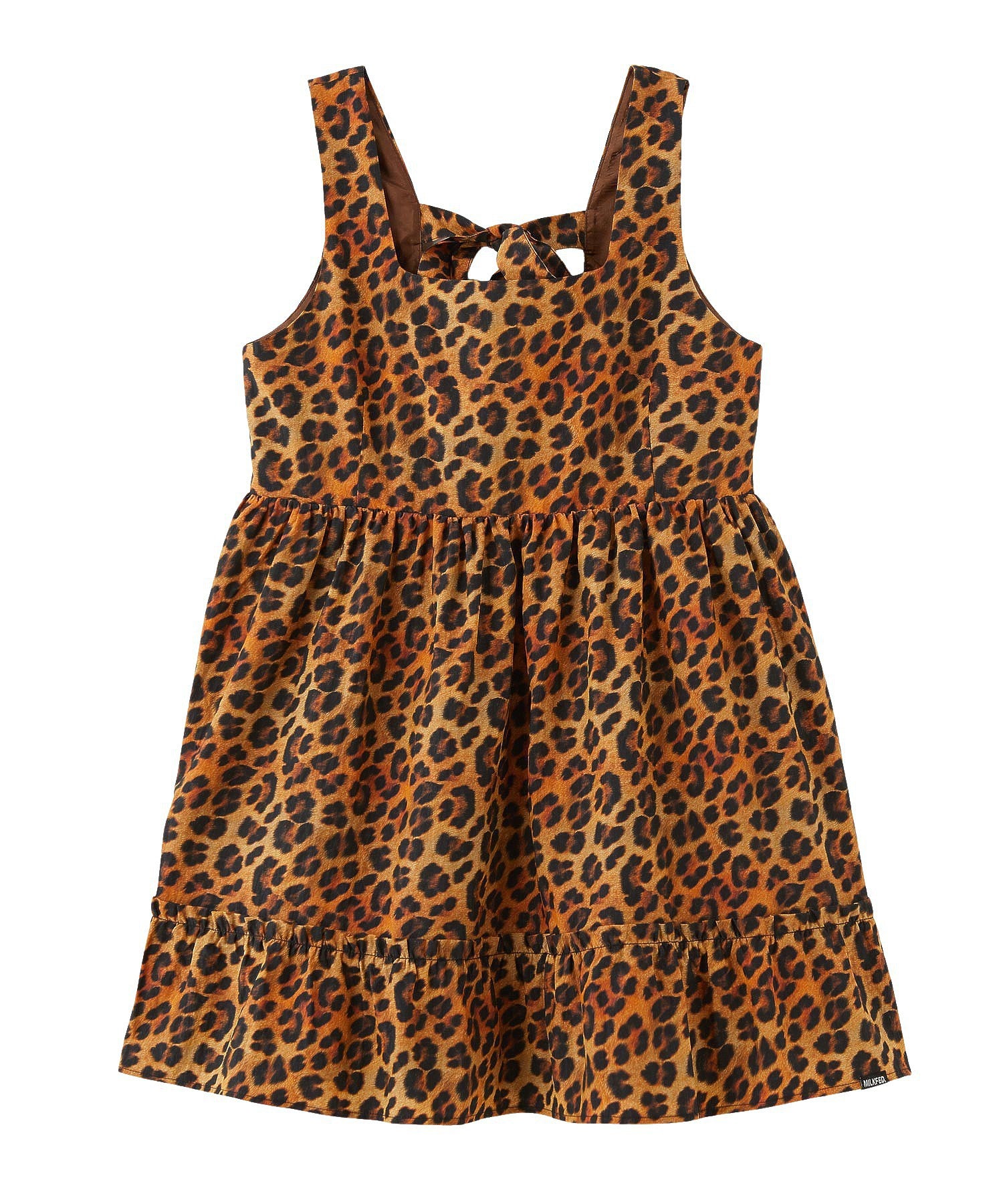 LEOPARD PRINT MINI DRESS