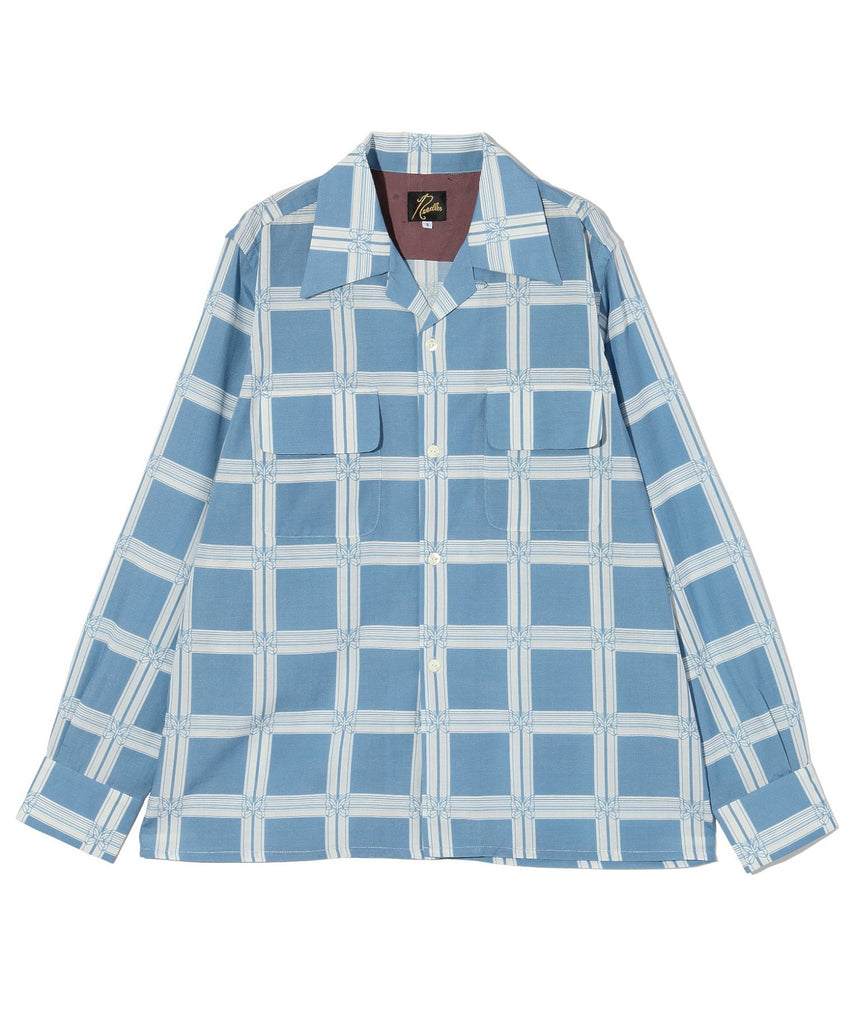 Needles ニードルス 22AW 日本製 Classic Shirt Dress クラシックシャツドレス ﻿LQ157 2 NAVY/RED ワンピース ワンナップカラー トップス【Needles】