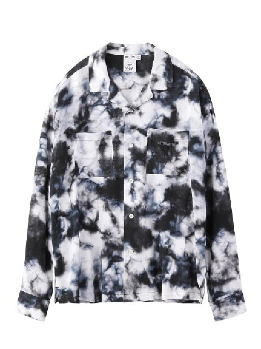 TIE-DYE L/S SHIRT X-girl