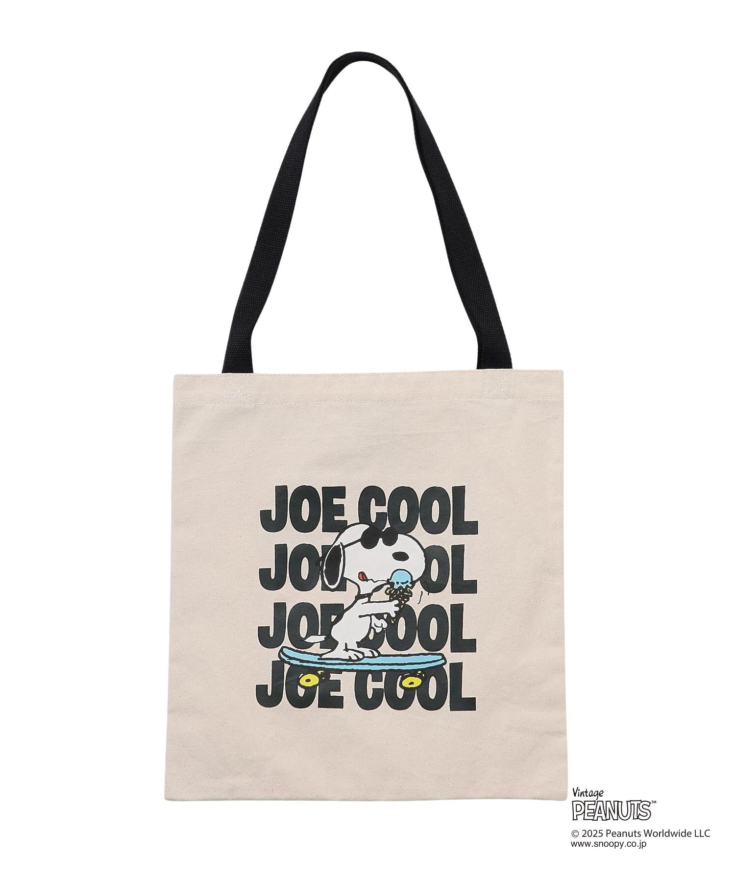 MILKFED. × PEANUTS JOE COOL FLAT TOTE