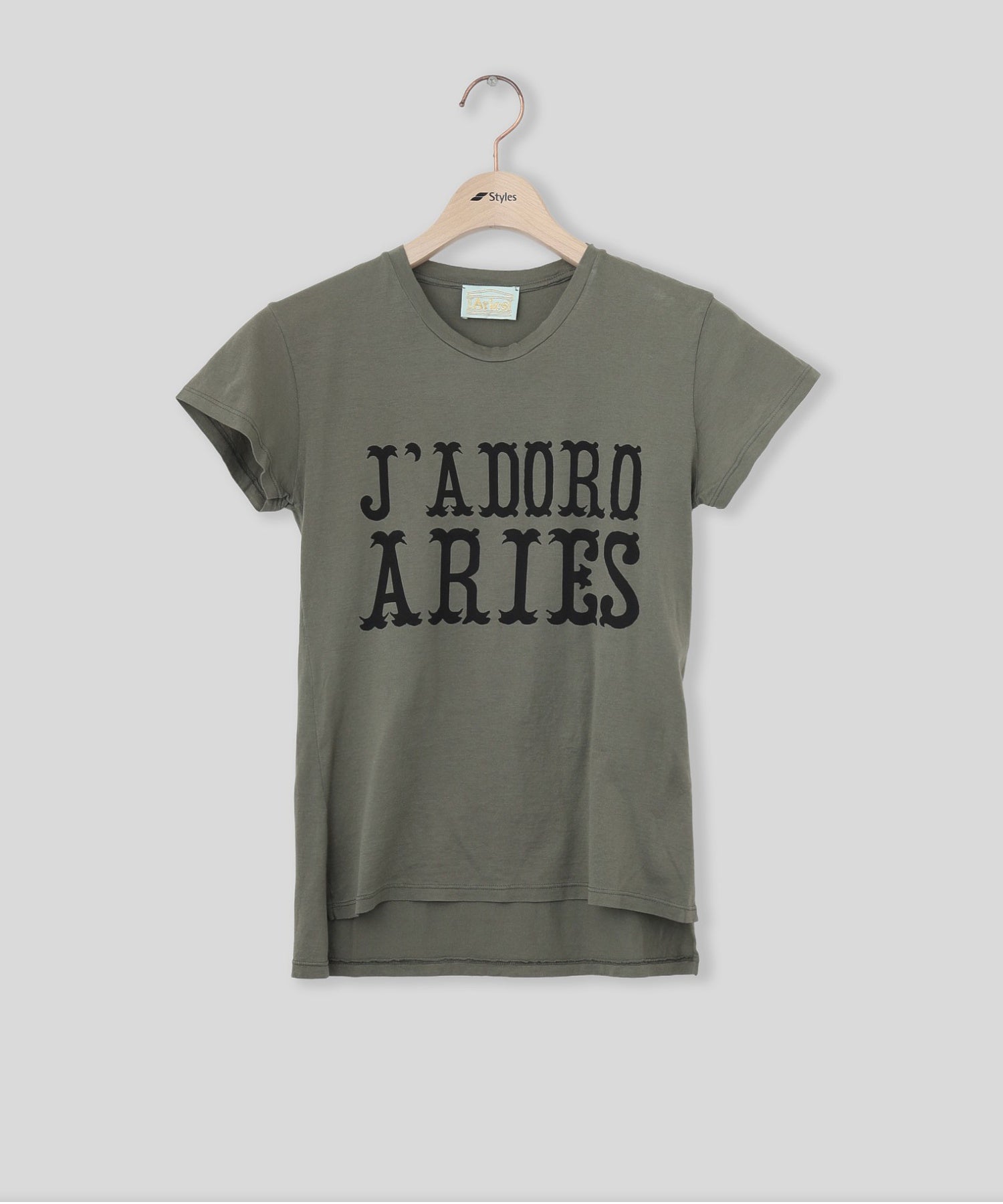 ARIES/アリーズ/W Jadoro Western Cap Sleeve Tee AR40096.05