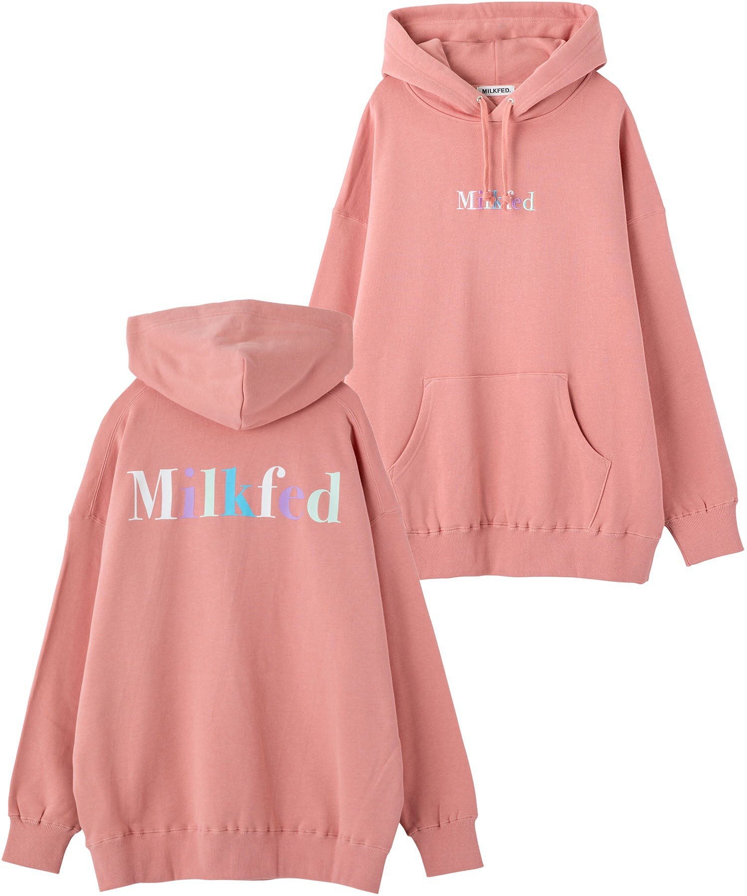 D ONE MILKFED BIG SWEAT HOODIE MILKFED.