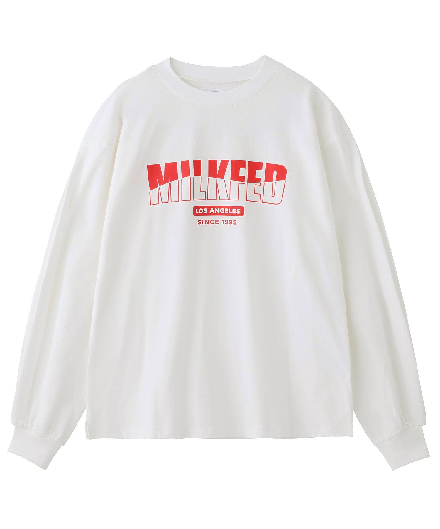 PLEATED SLEEVE L/S TOP MILKFED.