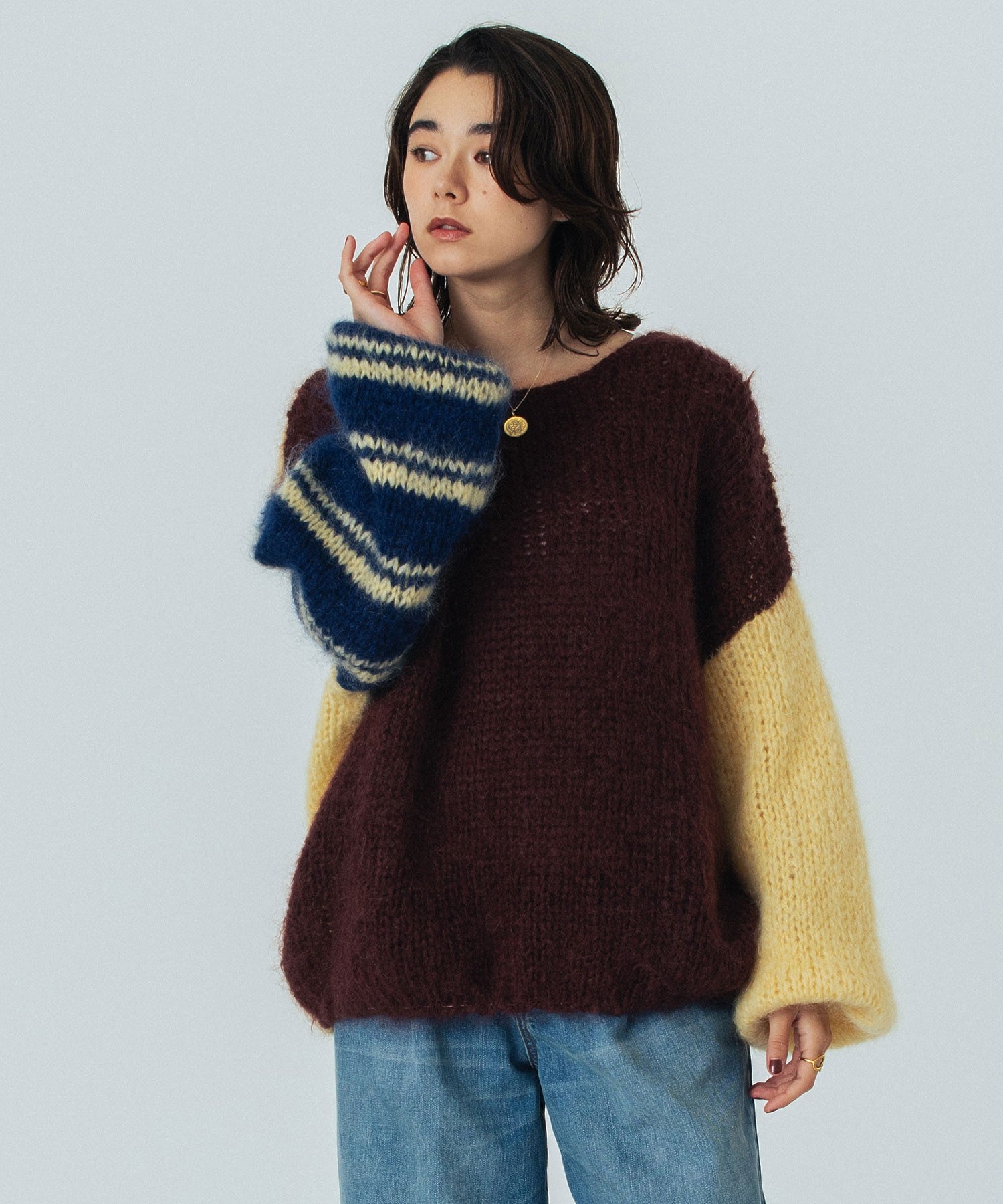 mici/CHUNKY SWEATER