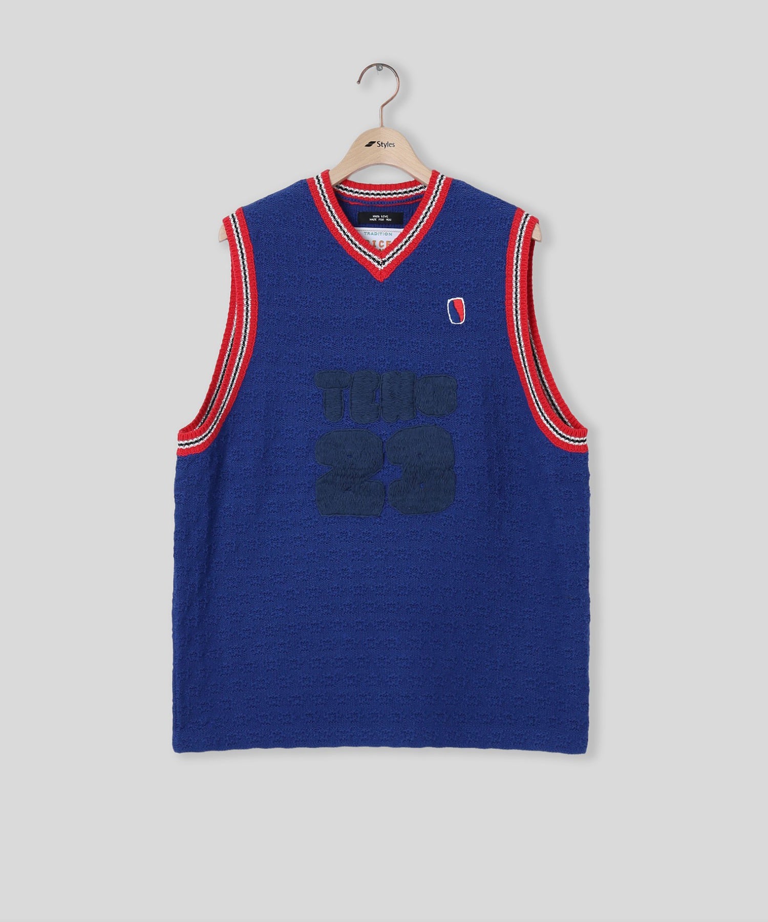 RICE NINE TEN/ライスナインテン/KNITTING BASKETBALL TANK TOP KN-BBTT